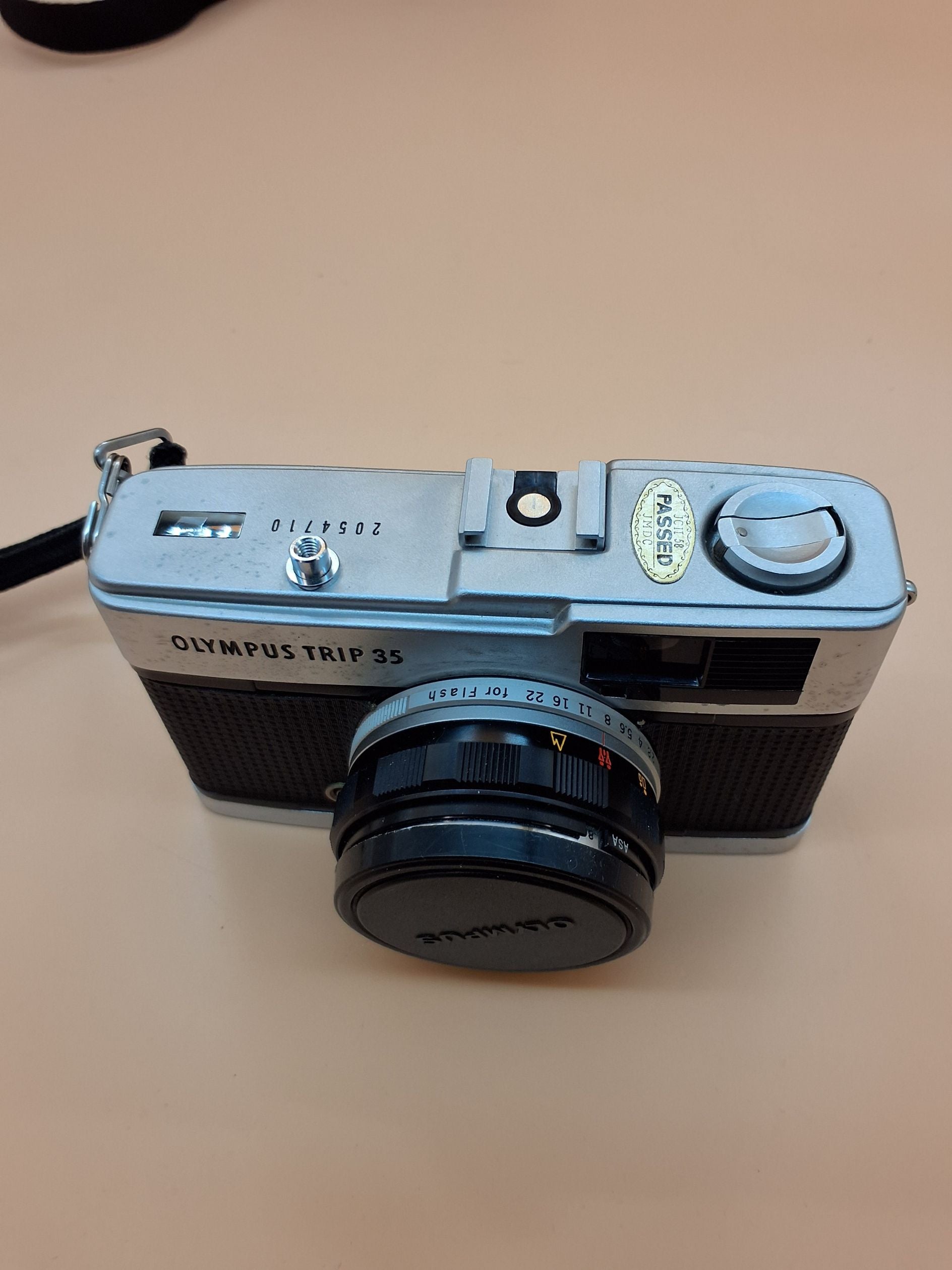 Olympus Trip 35 kamera til 35mm film