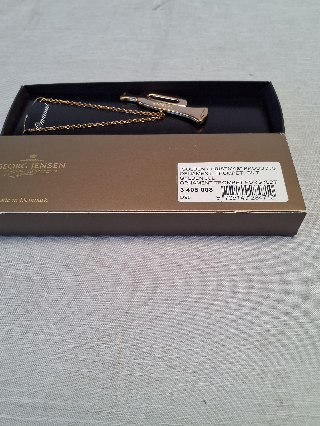 Georg Jensen Trompet Julrtræspynt