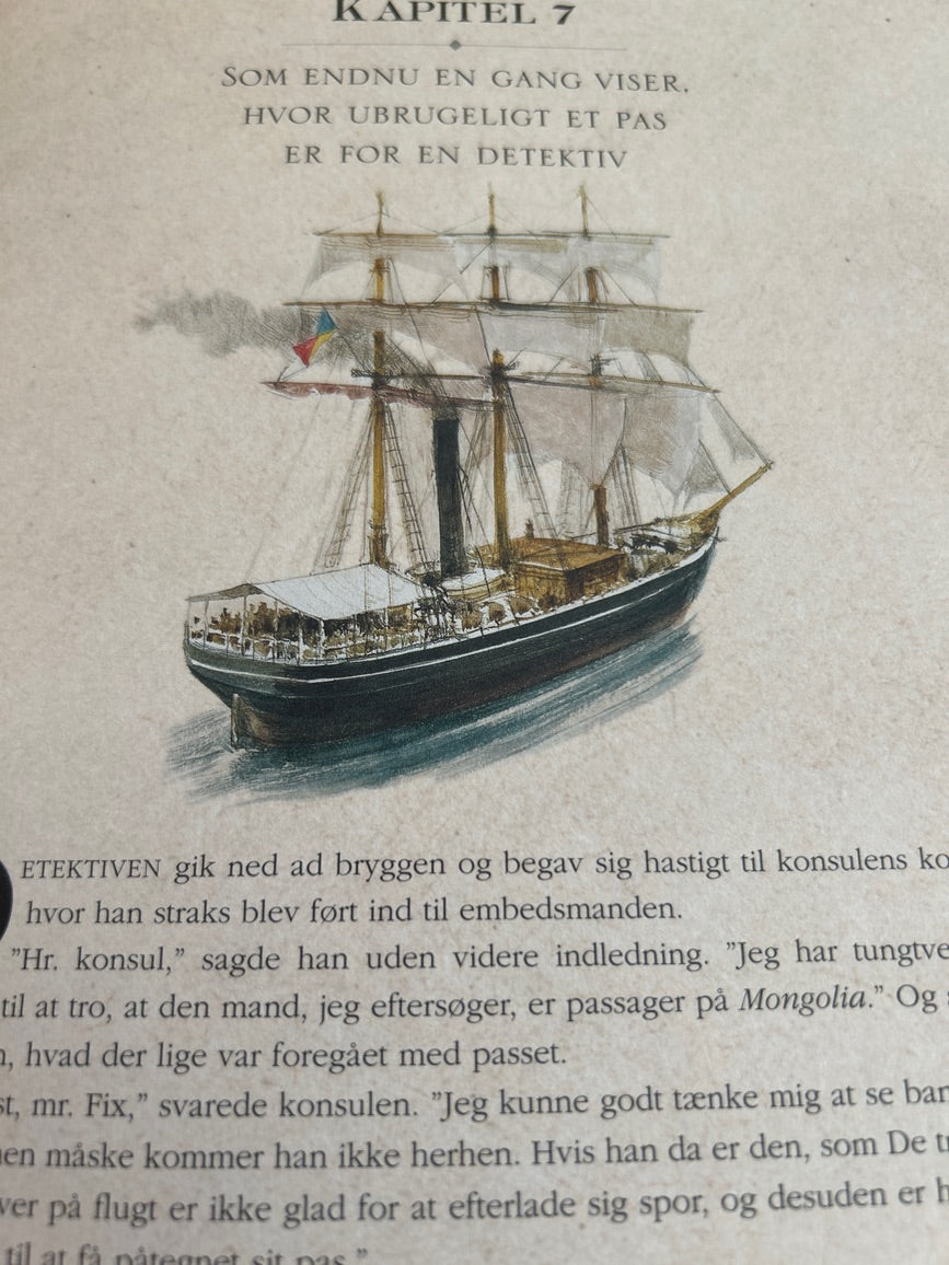 Jorden rundt på firs dage