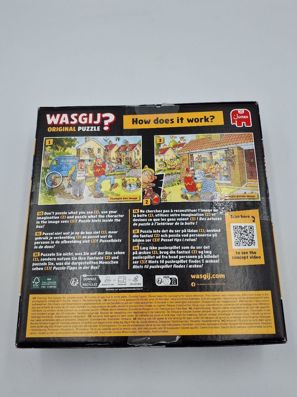 WASGIJ Puzzel
