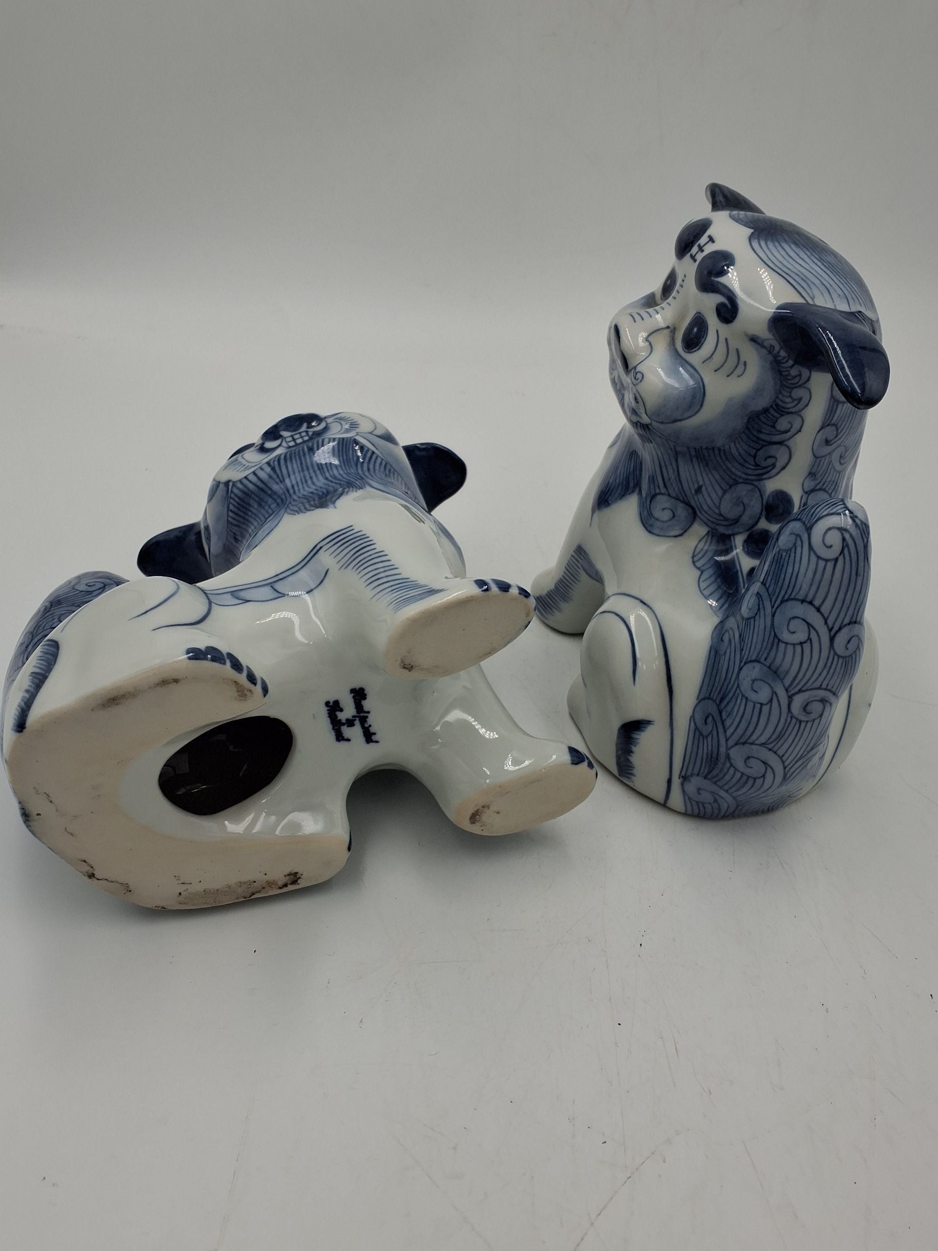 Kinesiske porselæns hunde
