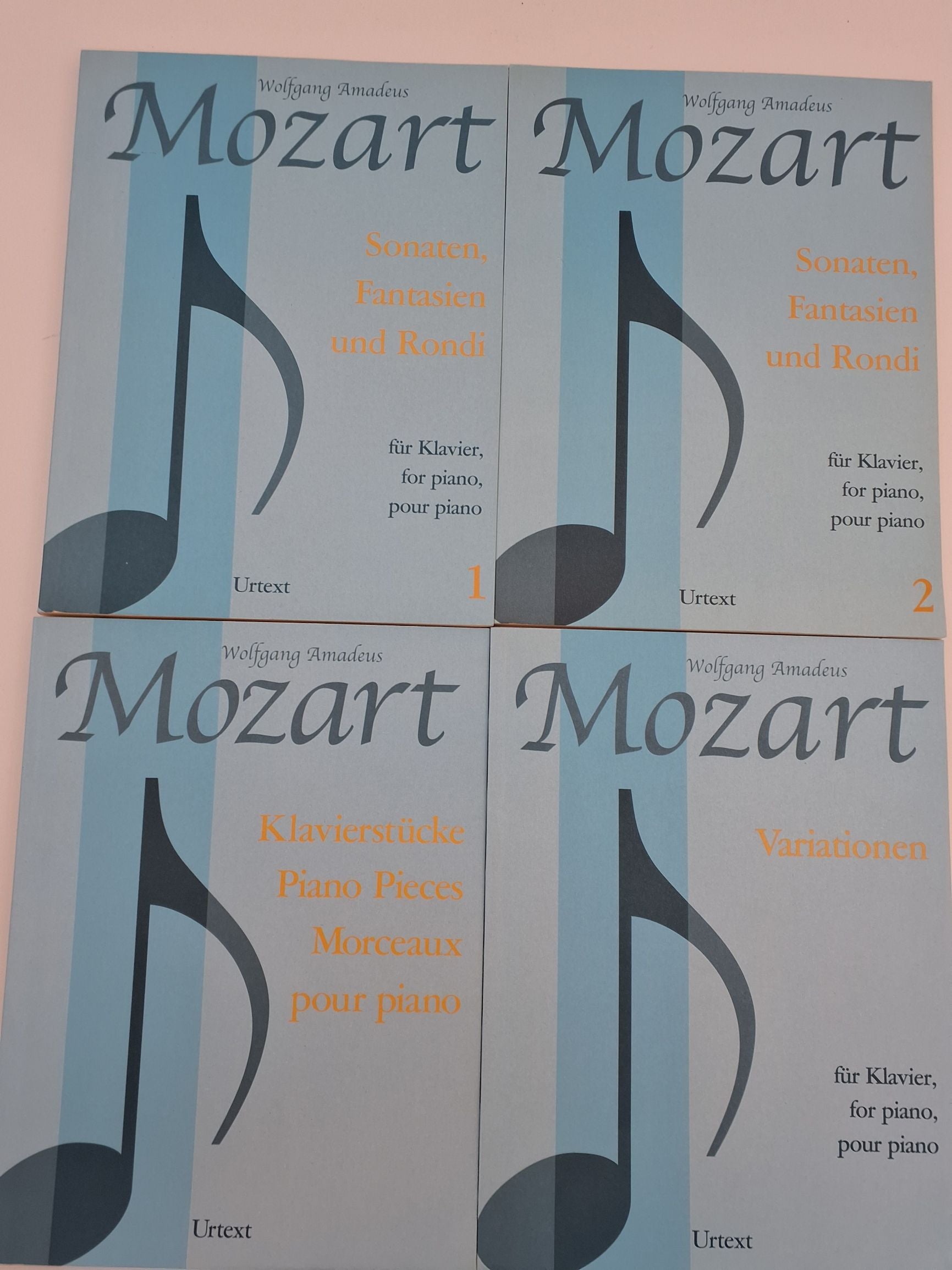Wolfgang Amadeus Mozart: Piano Solo complete edition