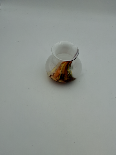 Holmegaard spraglet vase