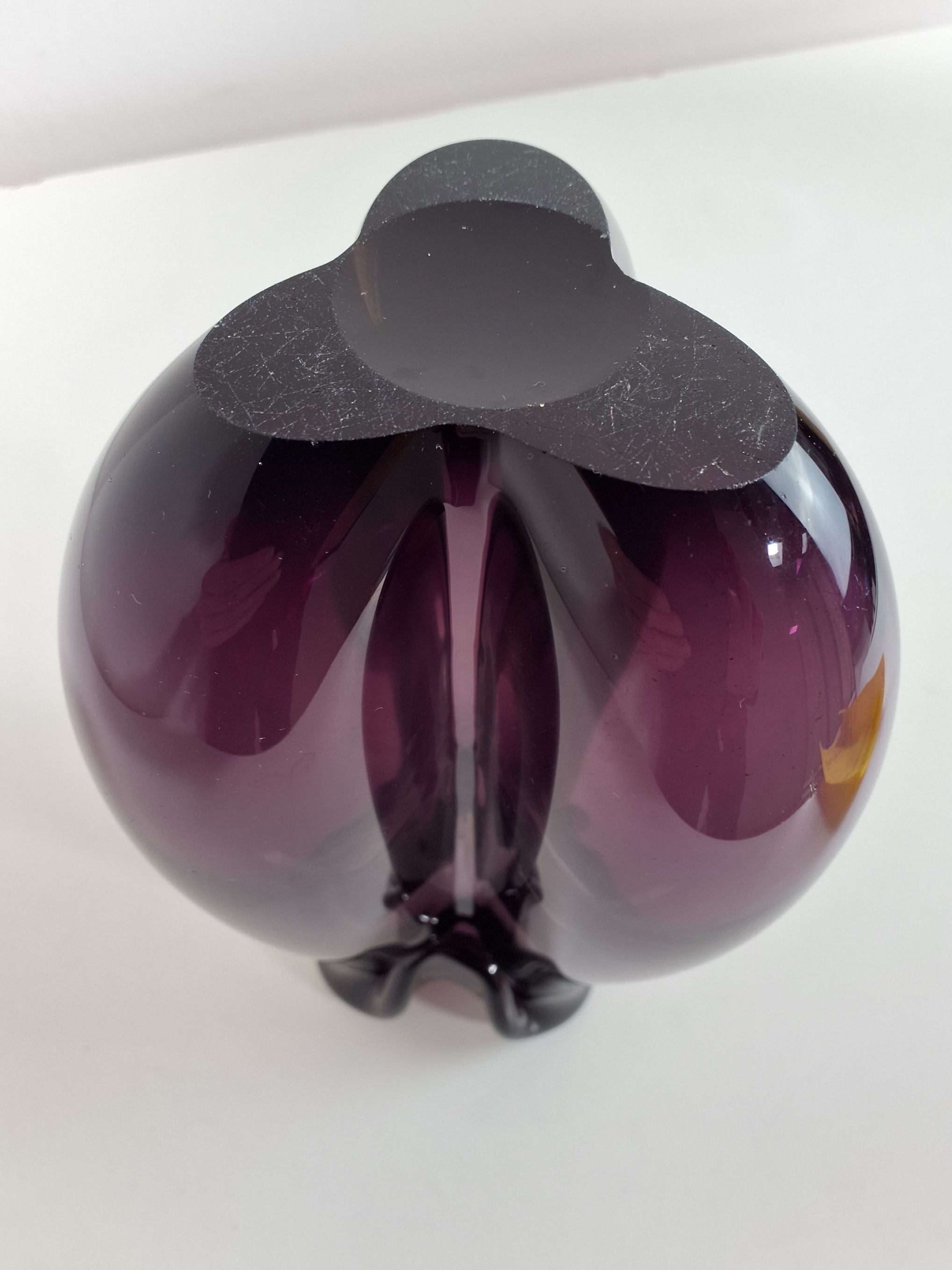 3-fløjet Holmegaard vase