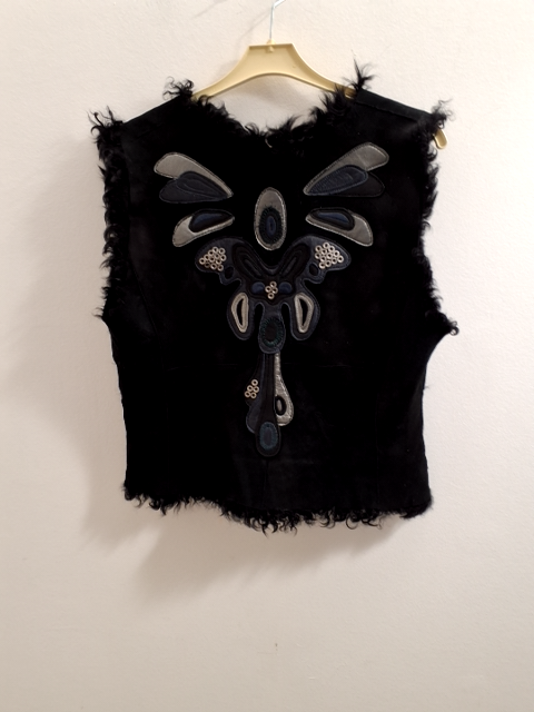 Rutzoü Vest skind/pels (B008)