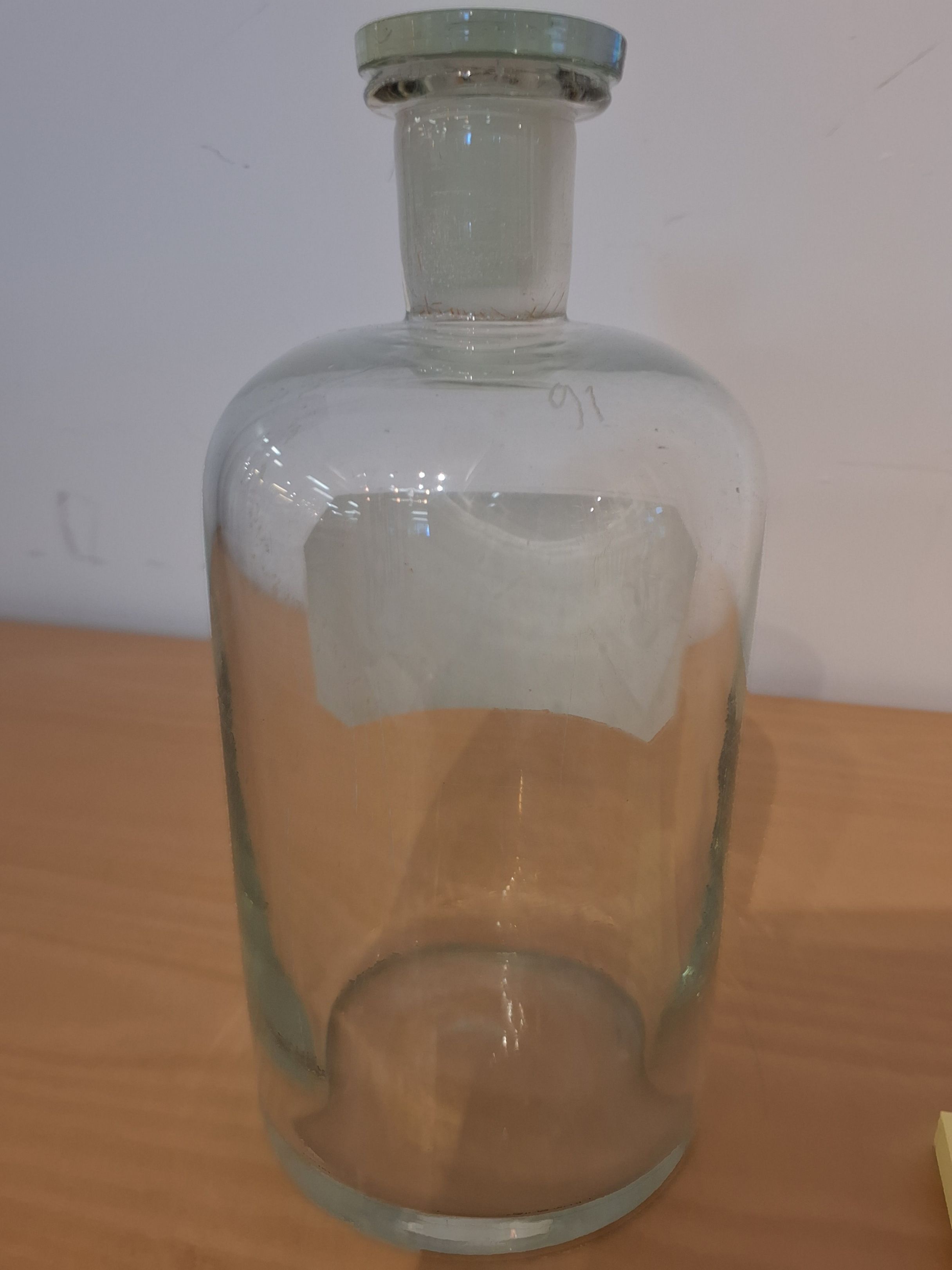 Gl. Medicinflaske