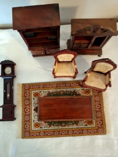 Miniature møbelsæt