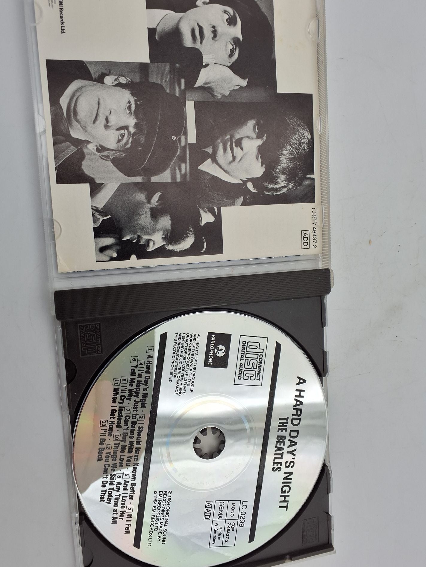 CD The Beatles: A hard day's night