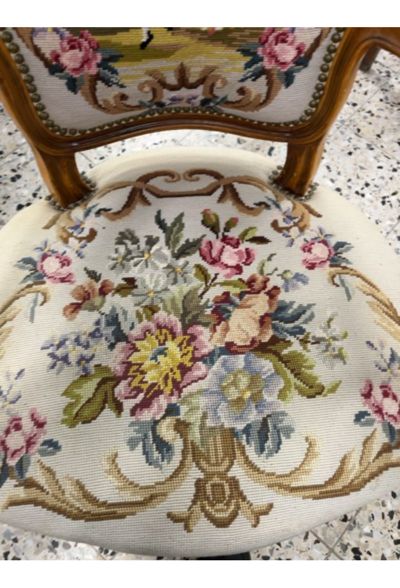 Armstol i Louis XV stil