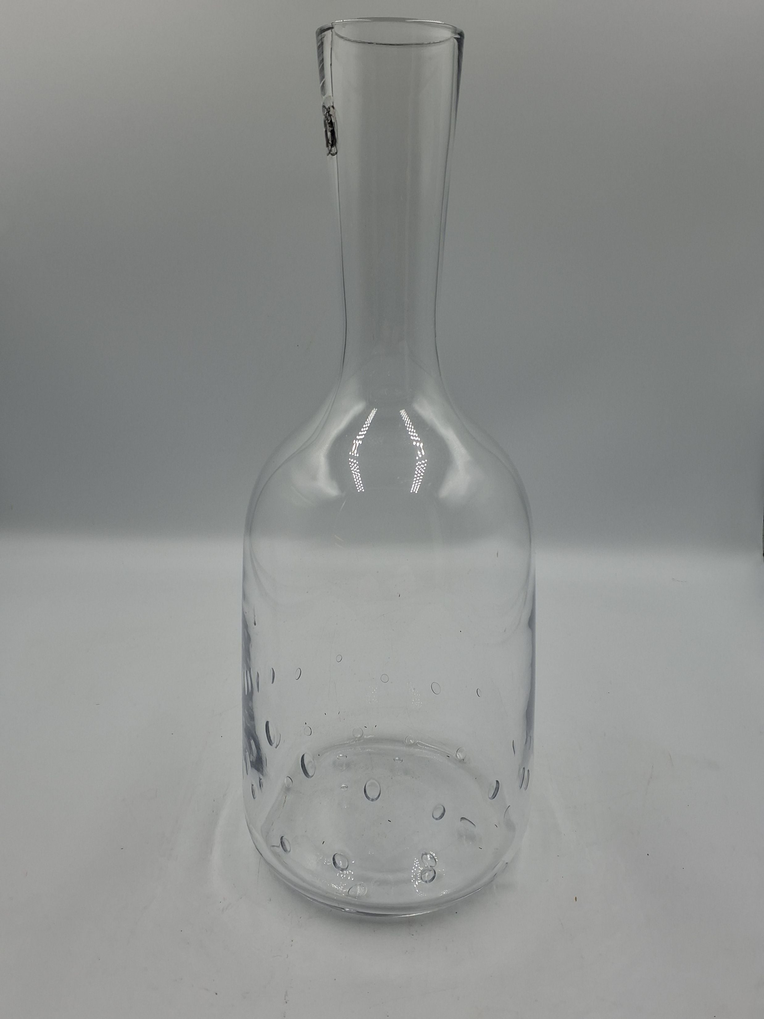 Håndpustet glas karaffel