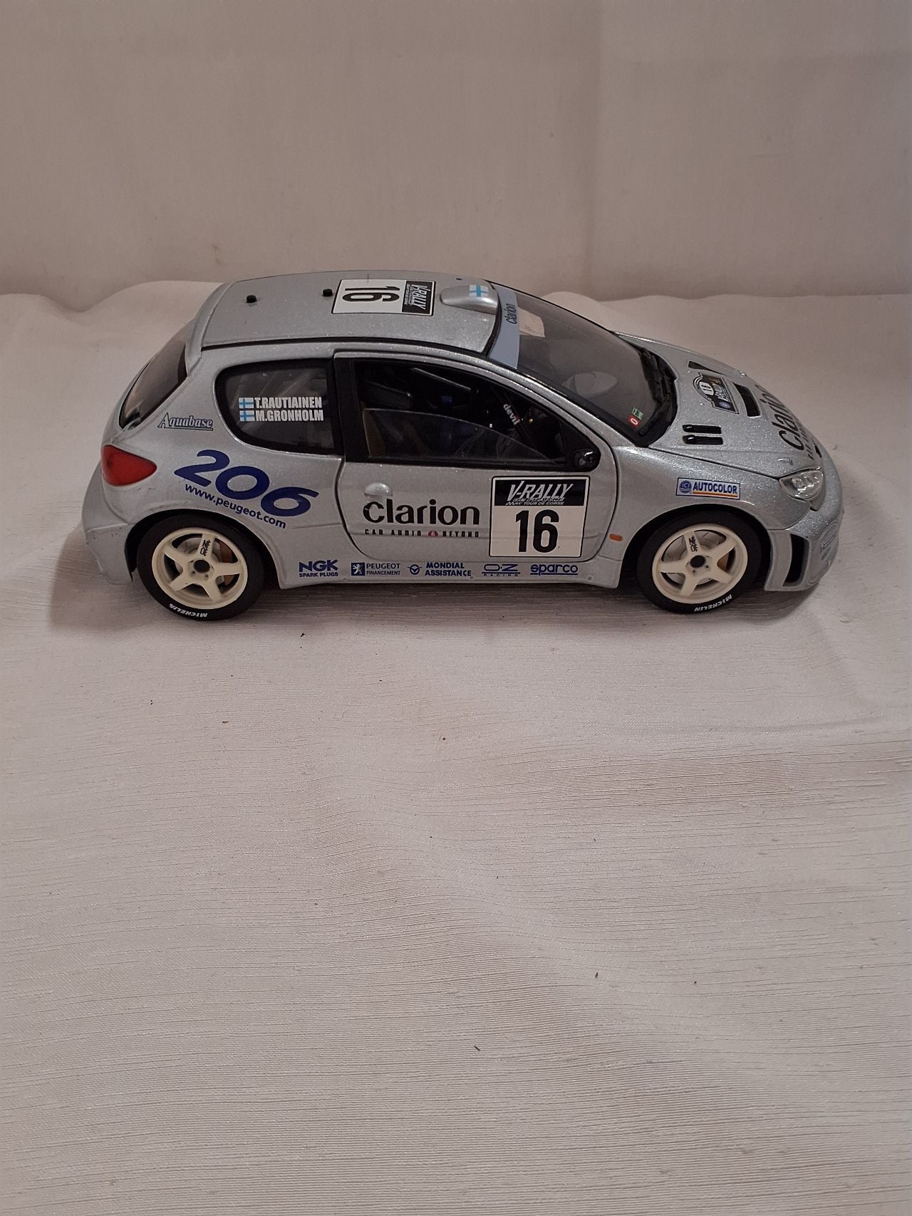 Modelbil. Peugeot 206 WRC