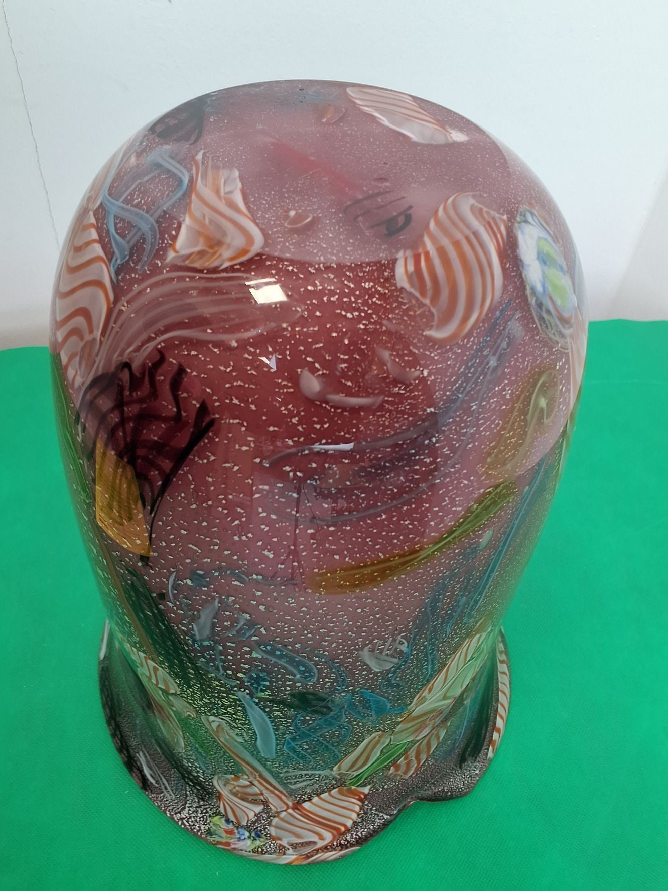 Kunst glas vase