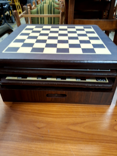 Wooden game collection