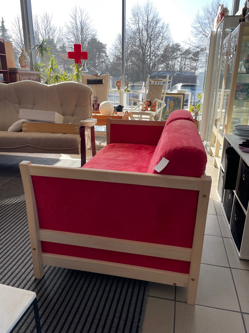 Sovesofa i velour