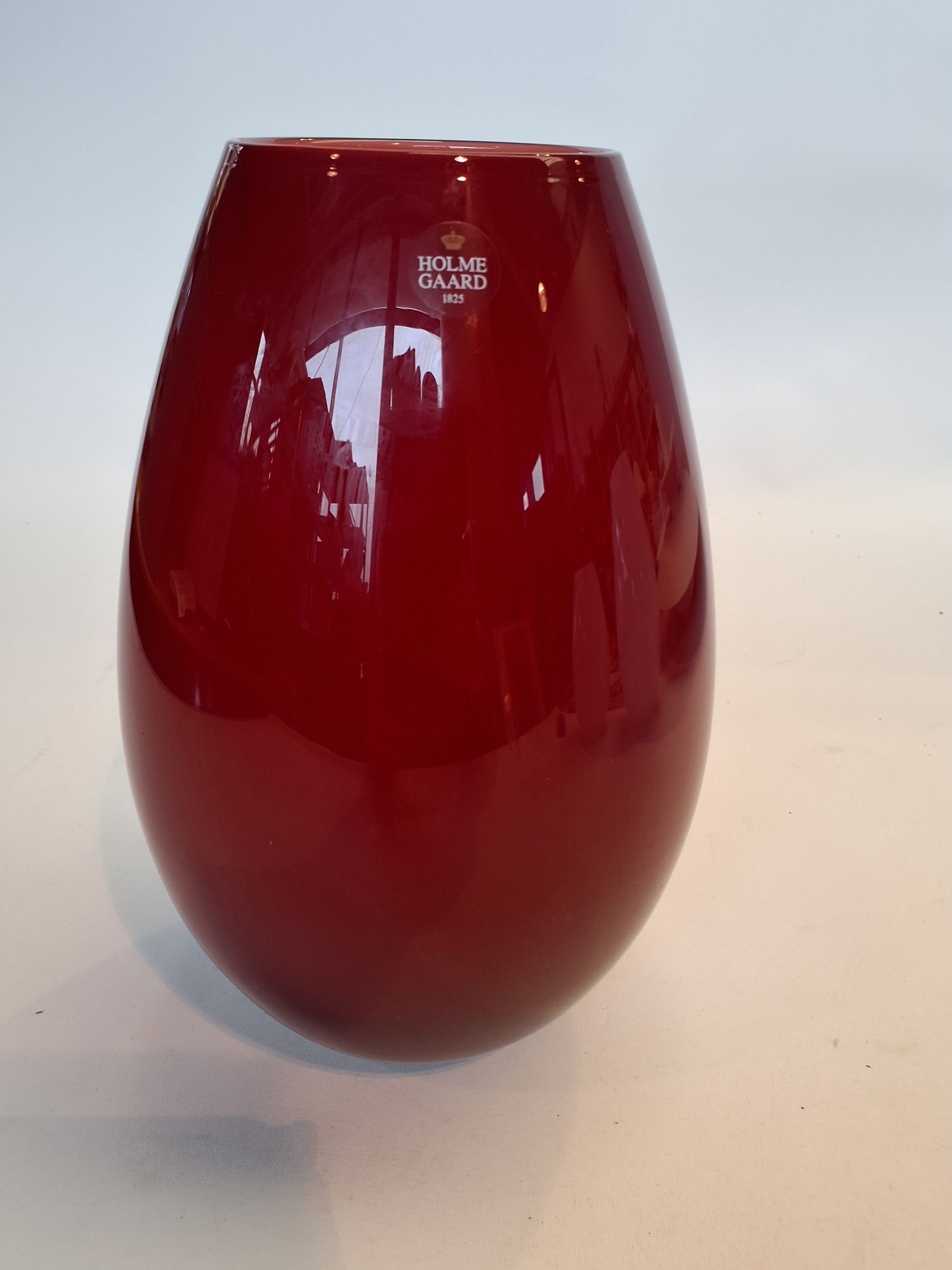 Cocoon Holmegaard Vase Rød