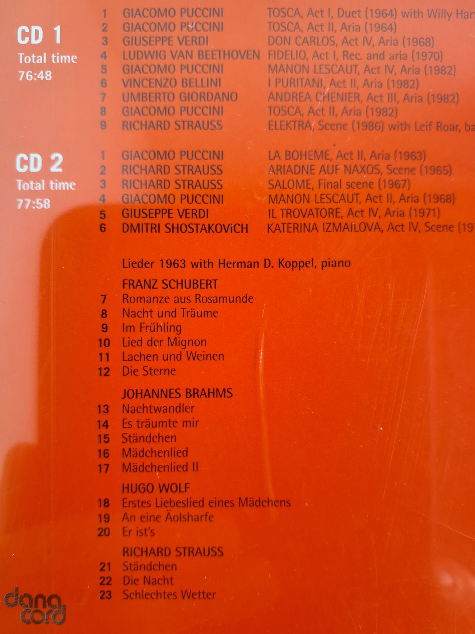Cd Lone Koppel Live 1963-86