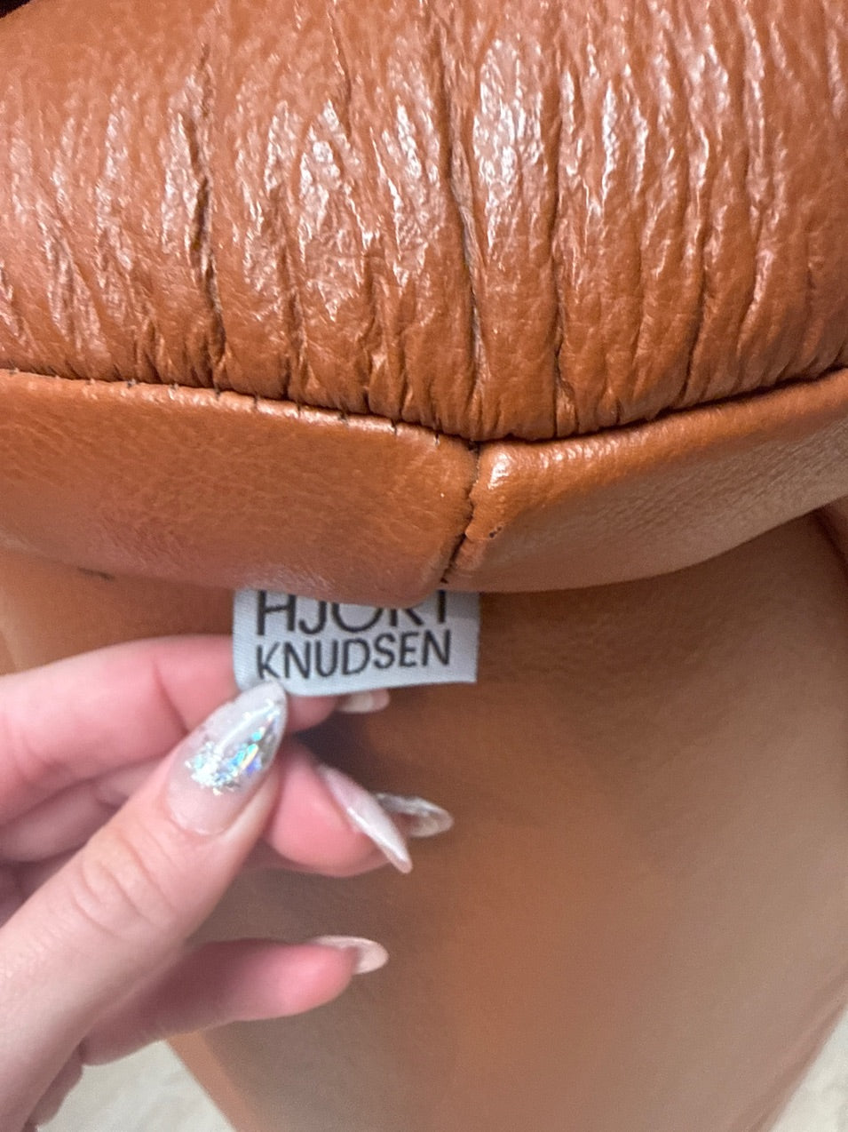 Lædersofa i okselæder "Hjort Knudsen"