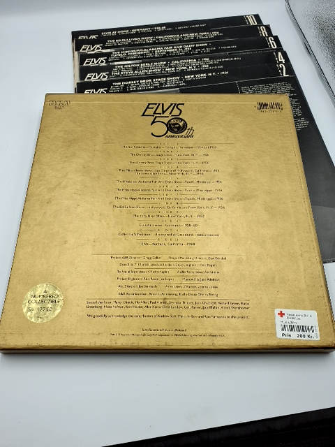 Elvis LP Samling Udgivet i anledning af 50 år