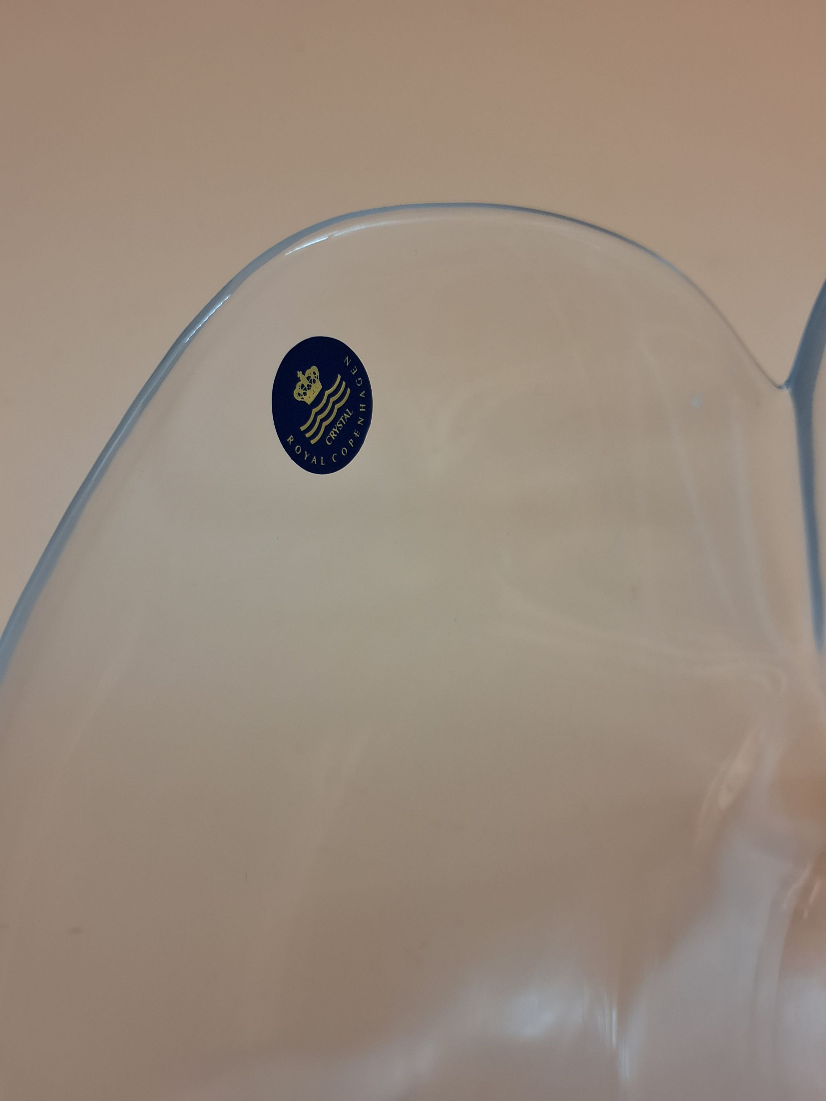 Holmegaard Duo. Sæt med 2 glasskåle. Royal Copenhagen; Holmengaard