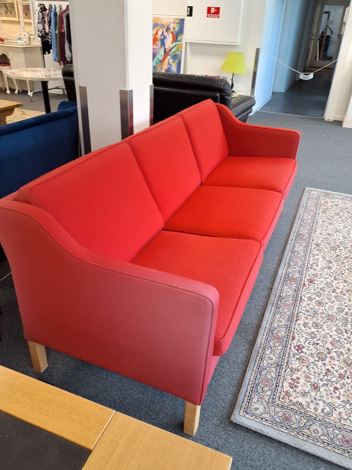 Rød sofa