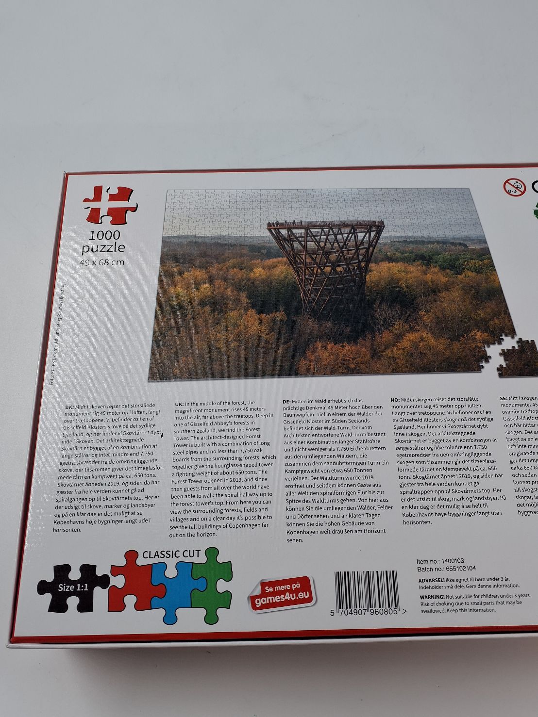 Skovtårnet puslespil