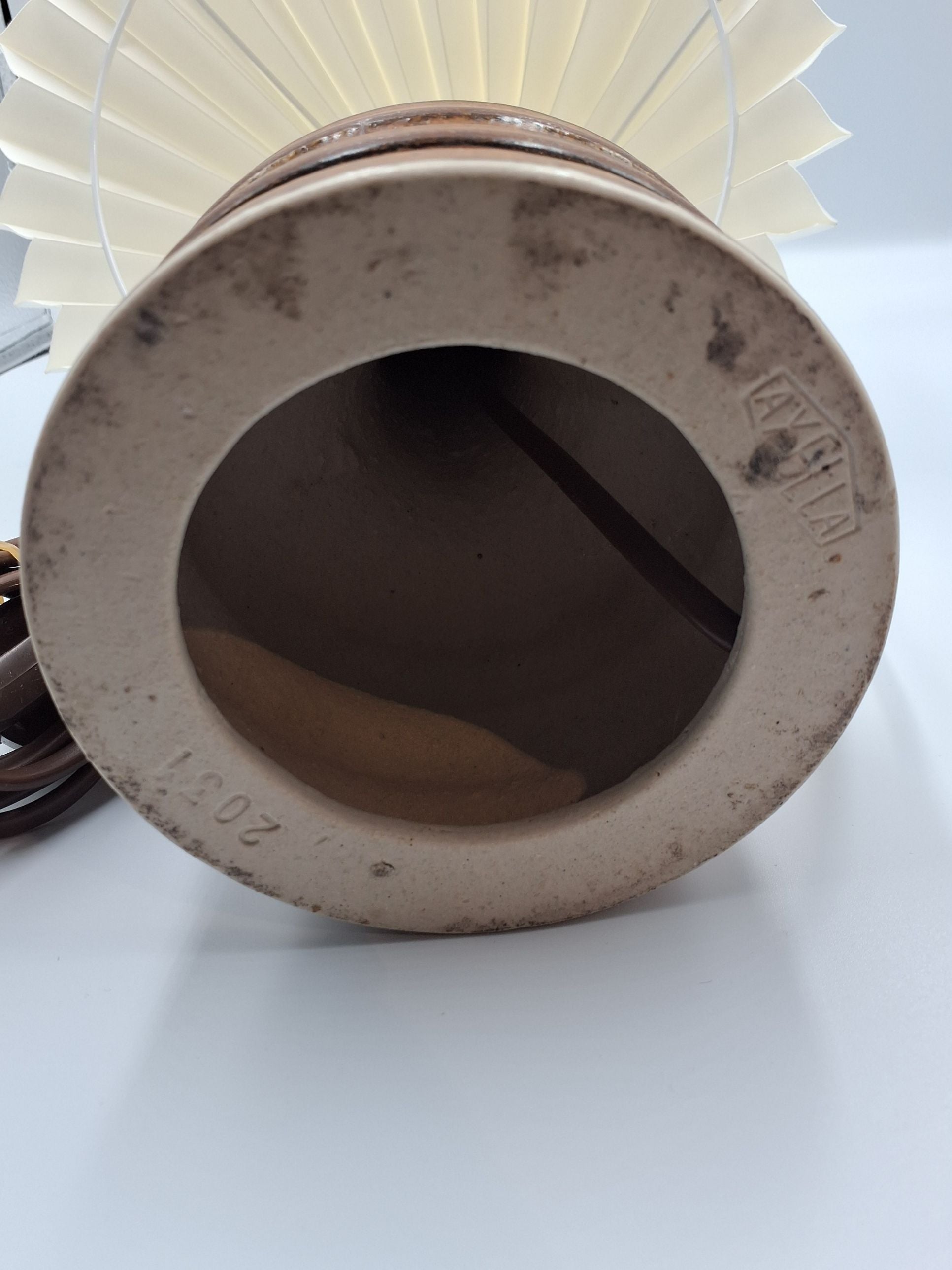 Keramik lampe af Axella