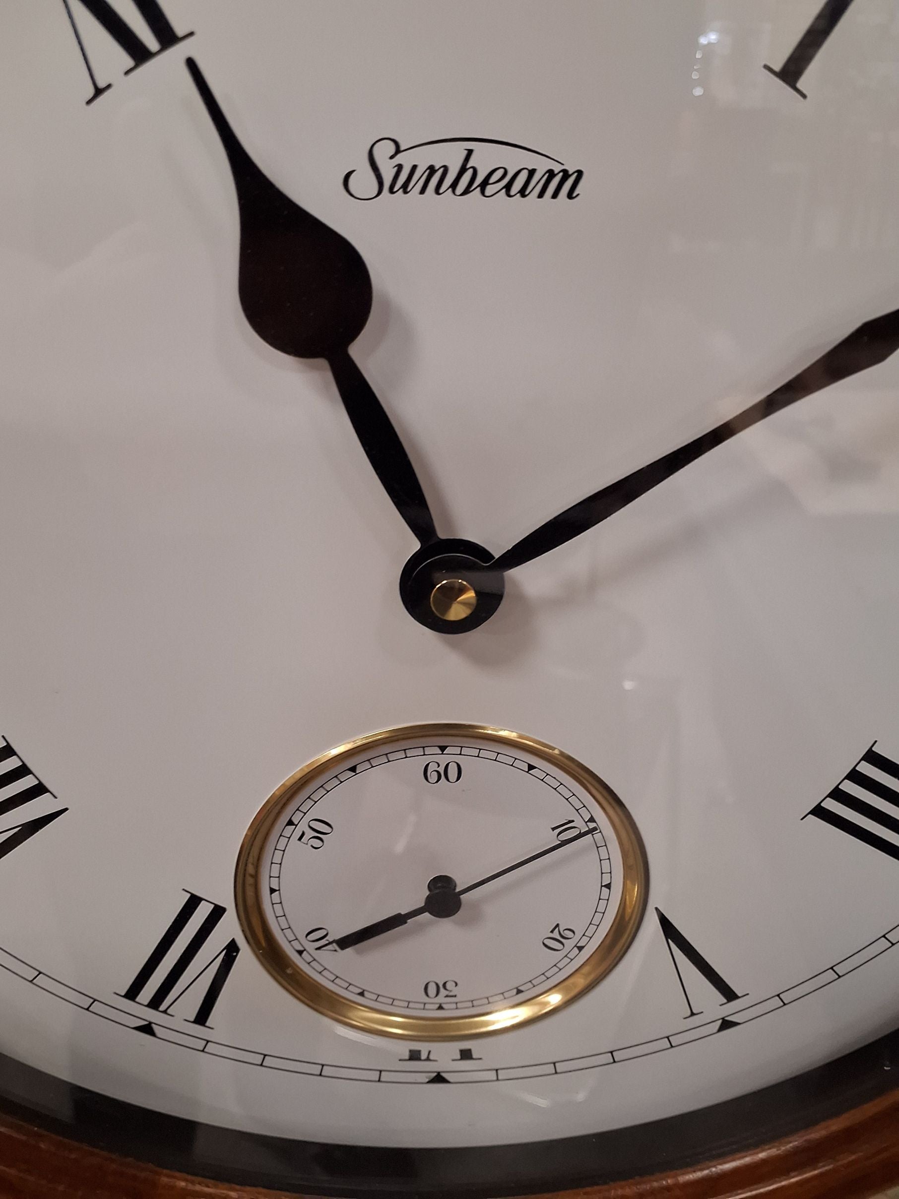 Sunbeam væg ur