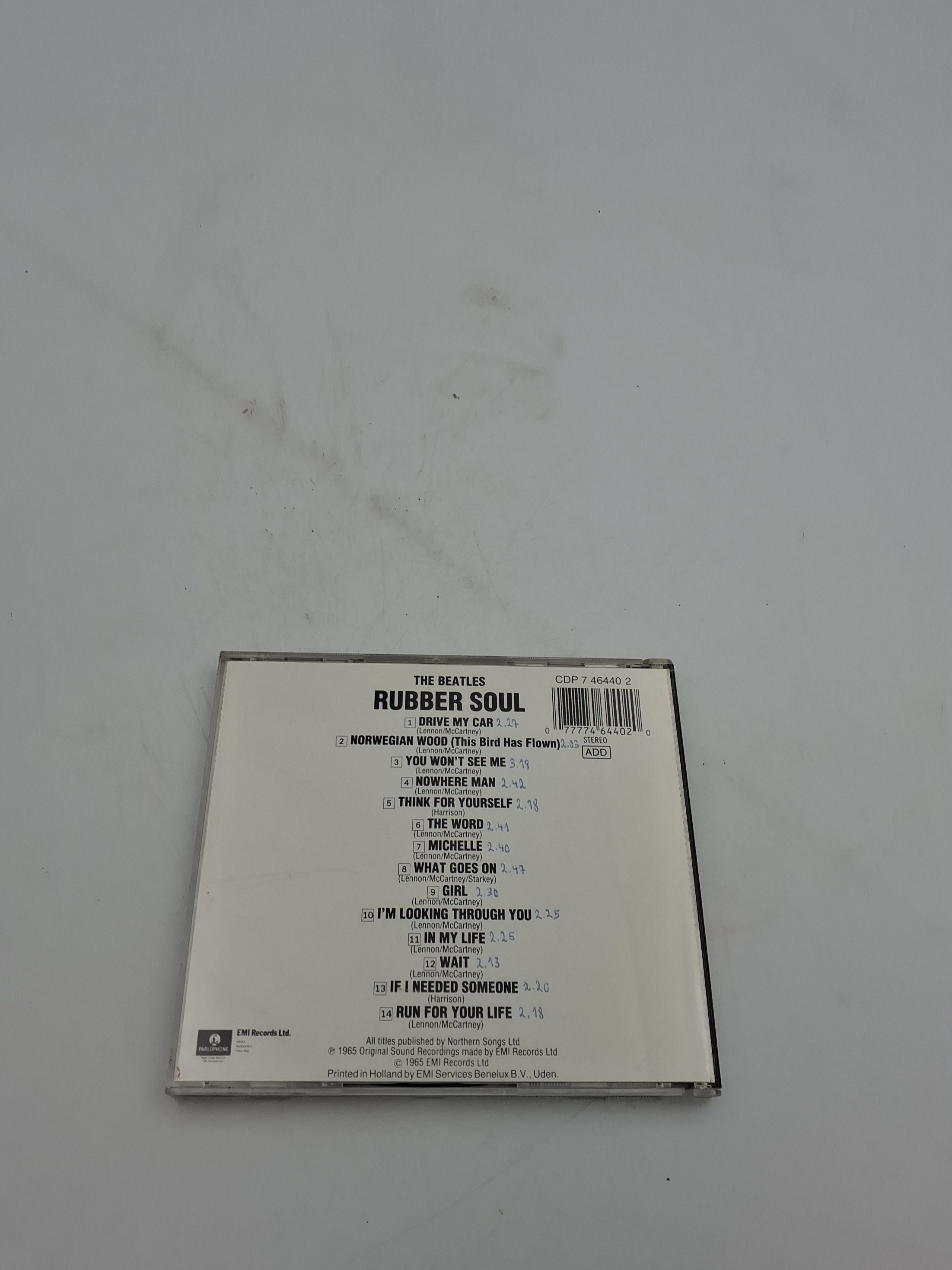 CD Rubber Soul af The Beatles