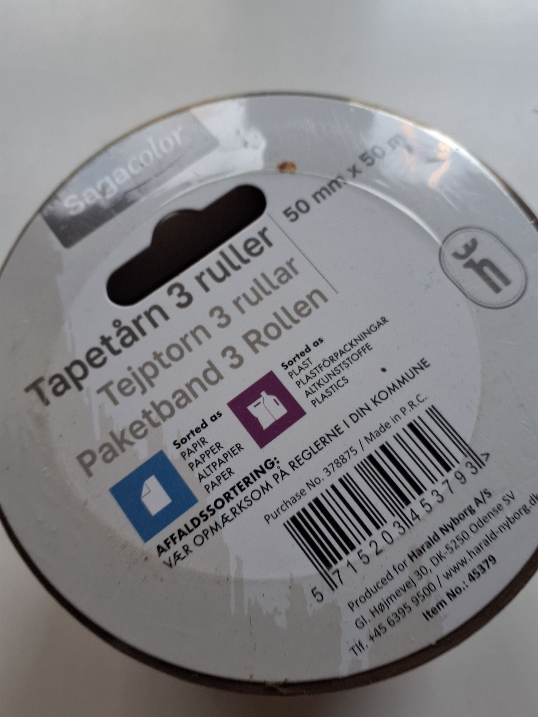 TEST - Tape - Ikke til salg