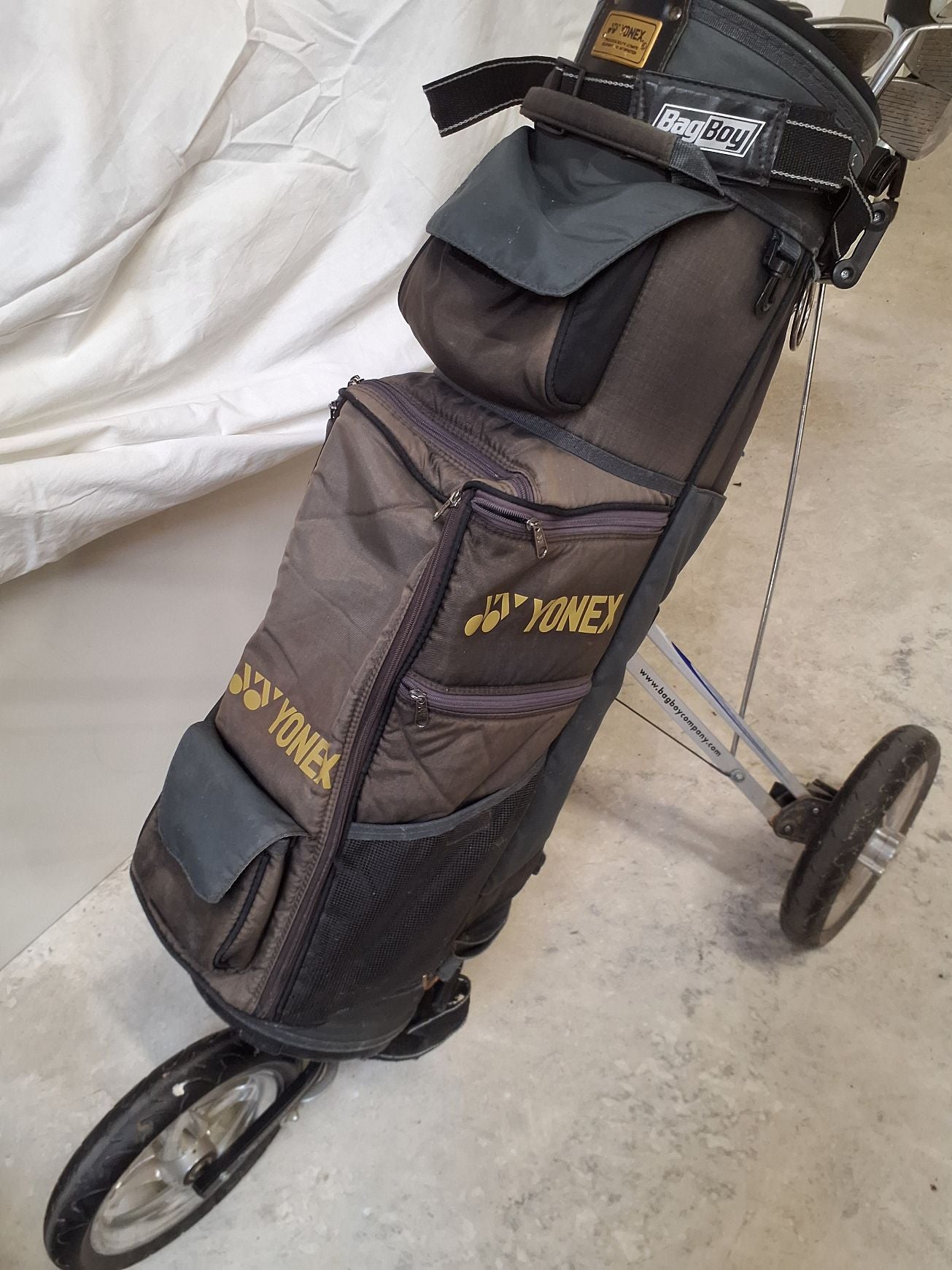 Golfvogn/køller