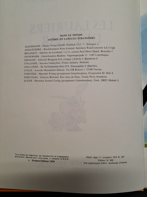 Asterix 1972