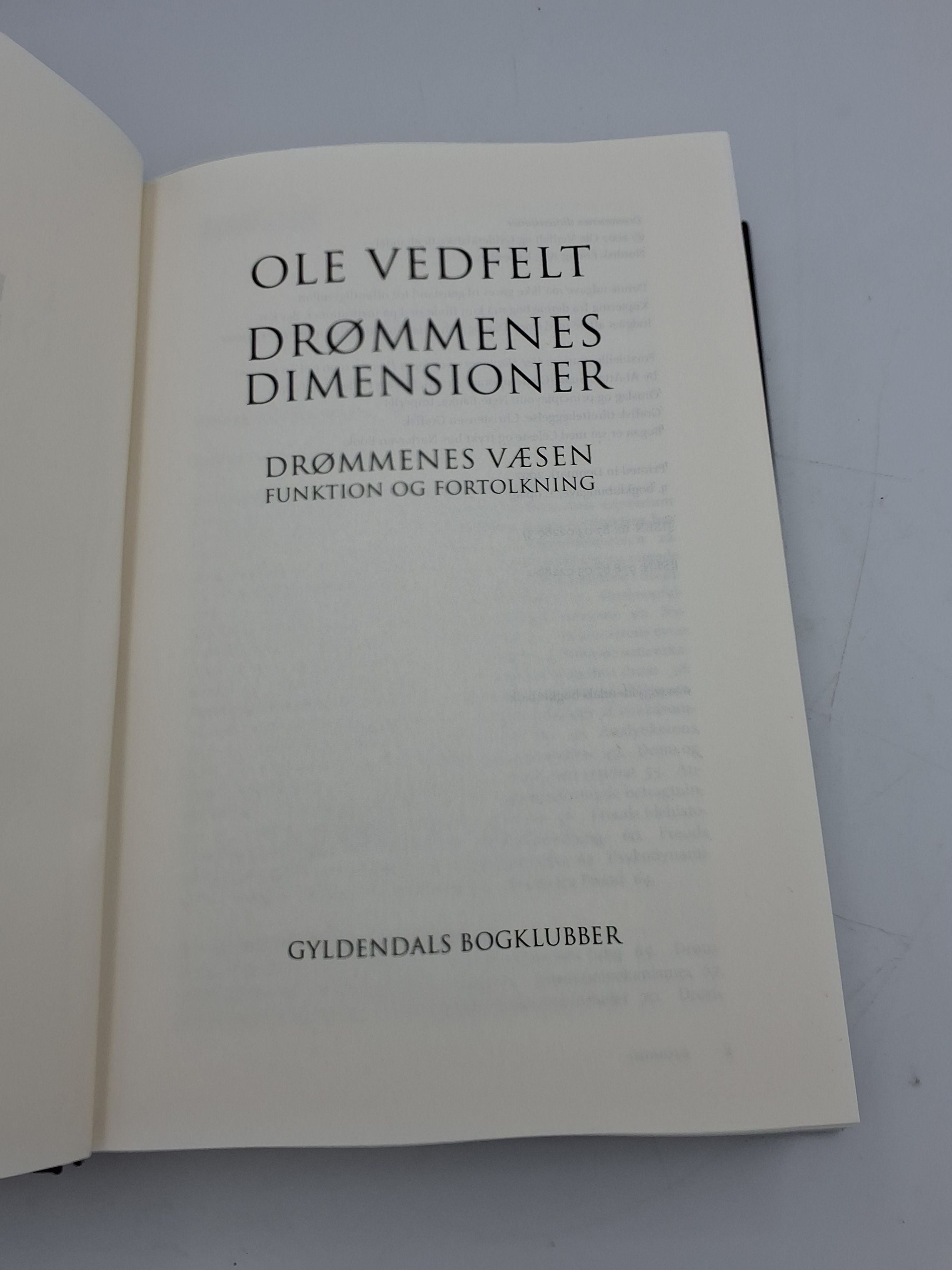 Bog: Drømmenes Dimensioner