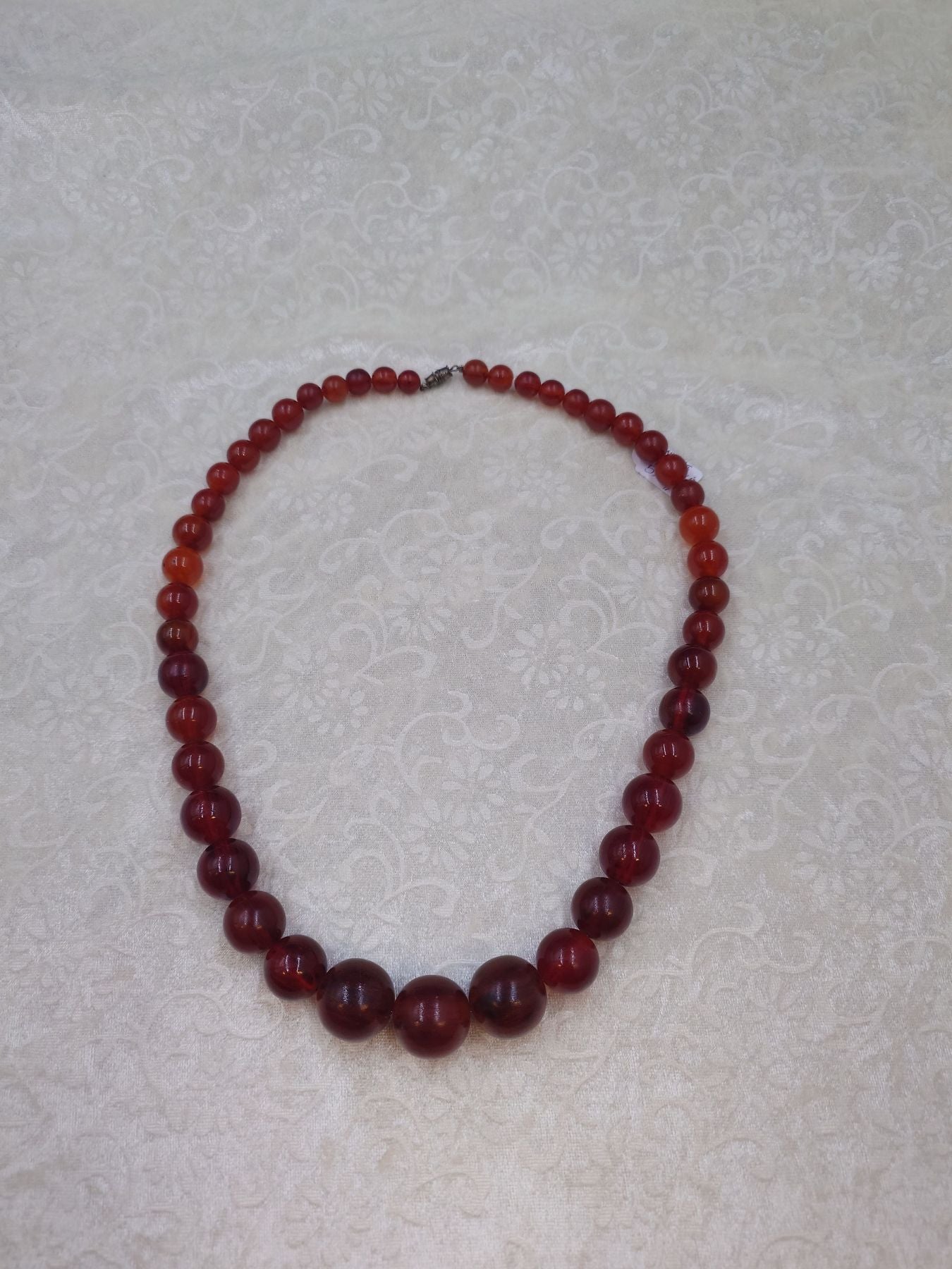 Antik "Cherry Amber" halskæde