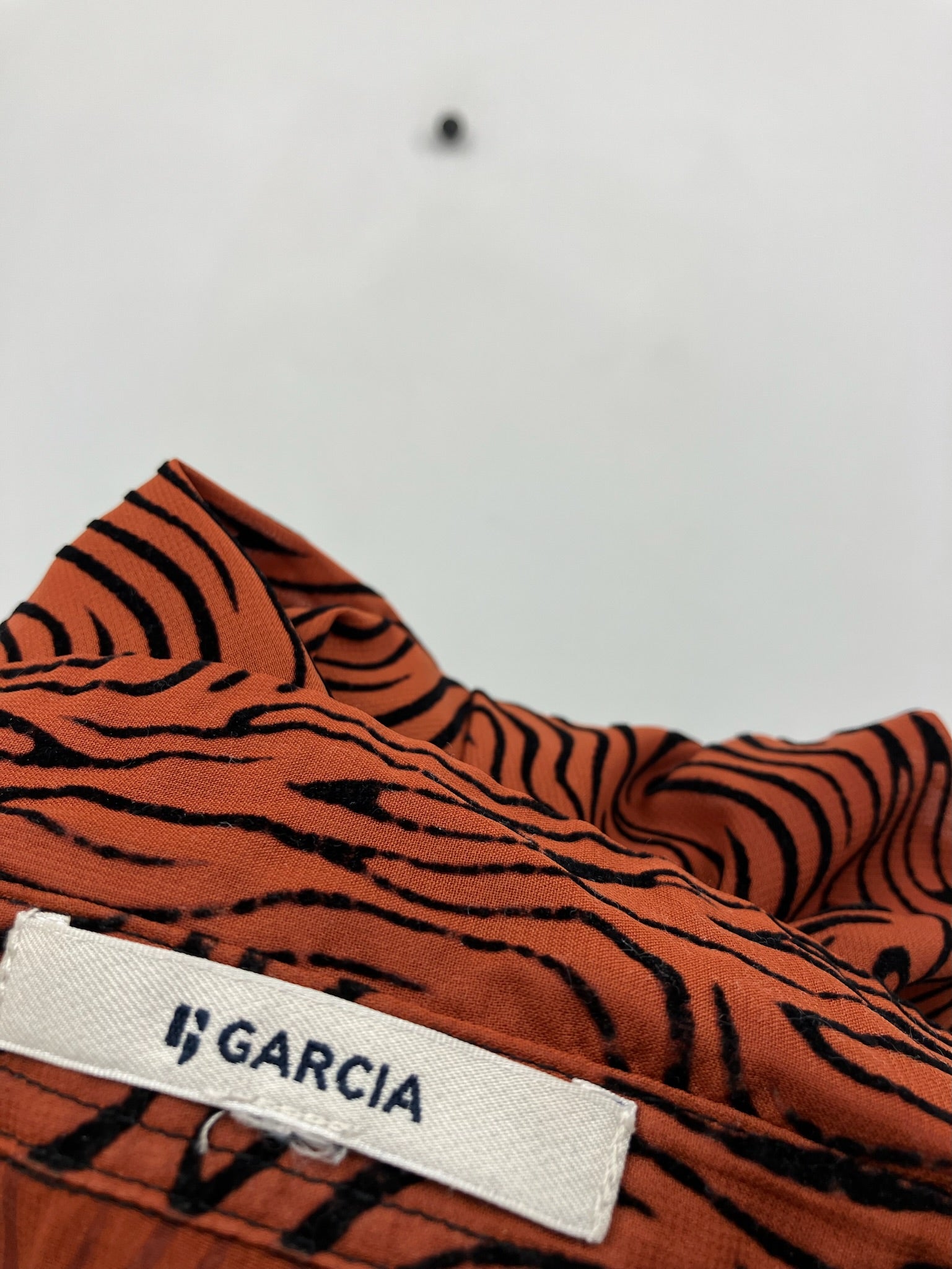 Garcia Mesh mønstret skjorte
