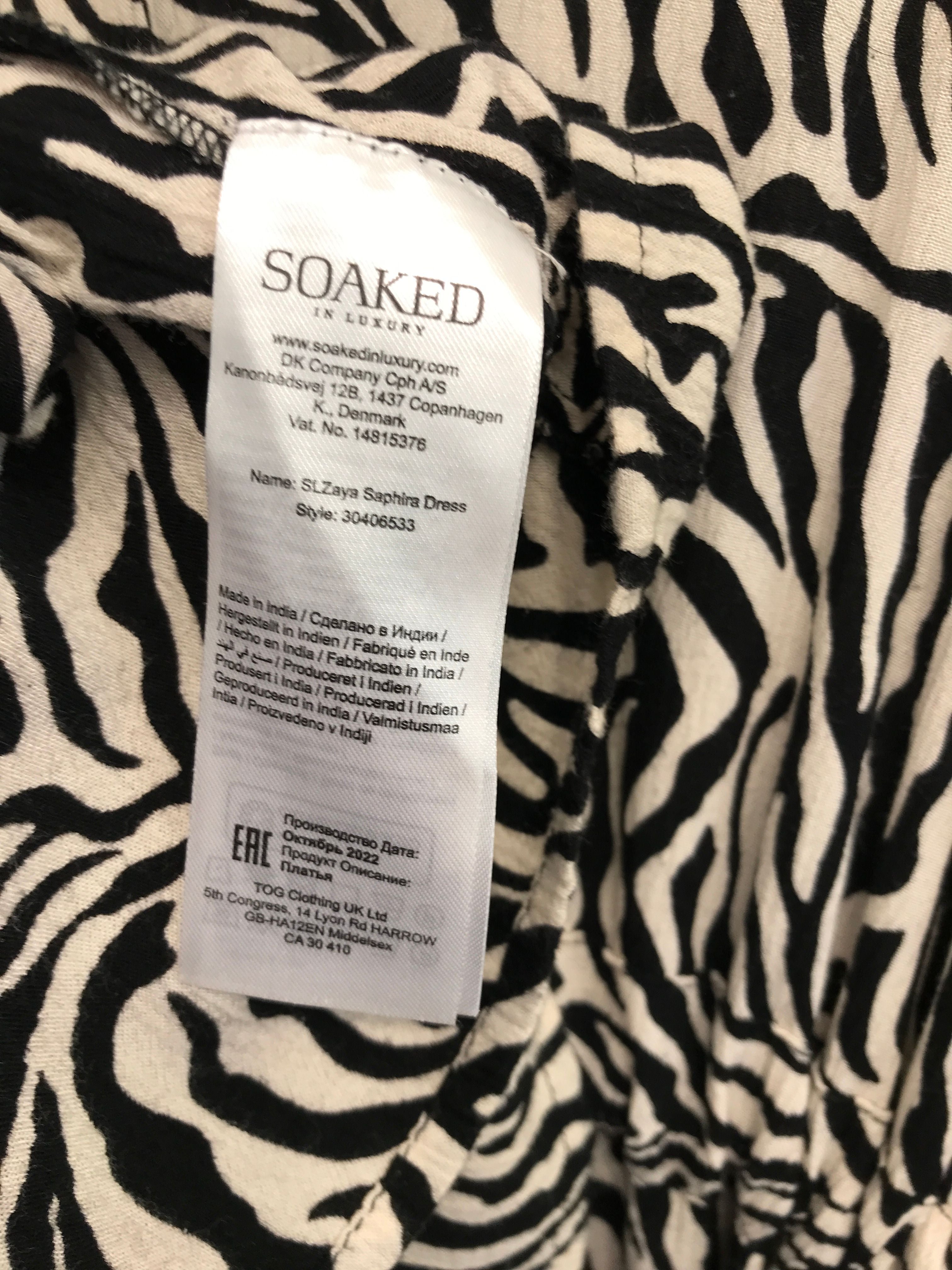 Soaked in Luxury Kjole