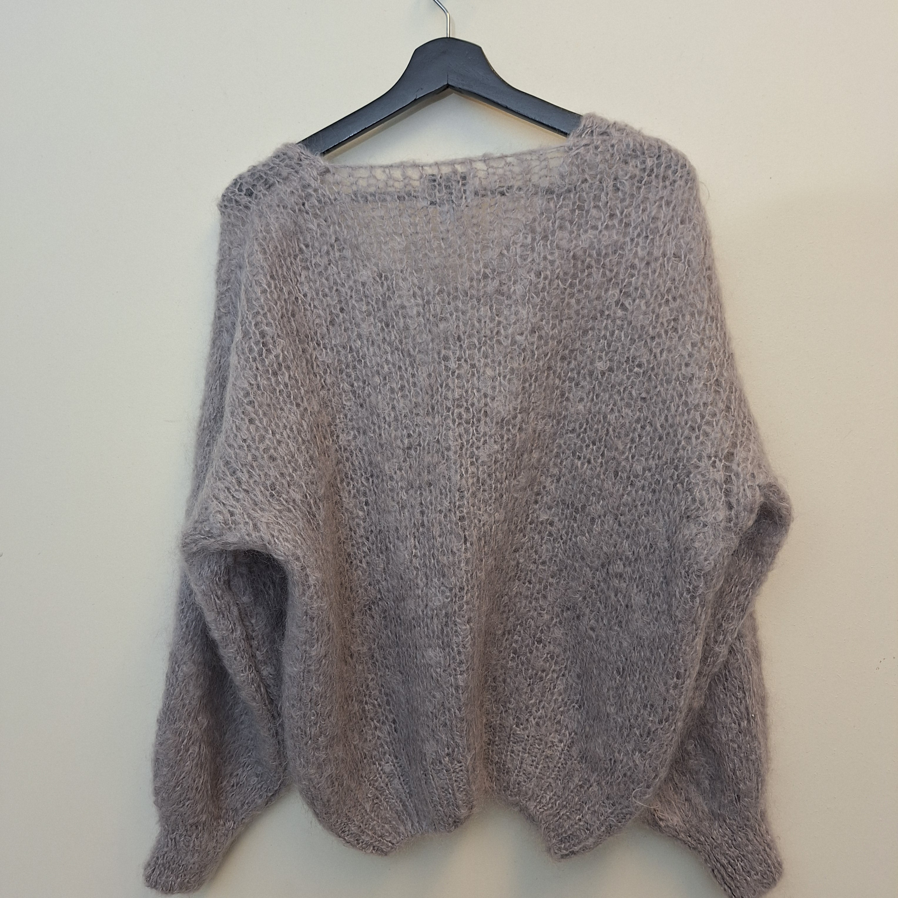 Amaricandreams sweater str. M grå