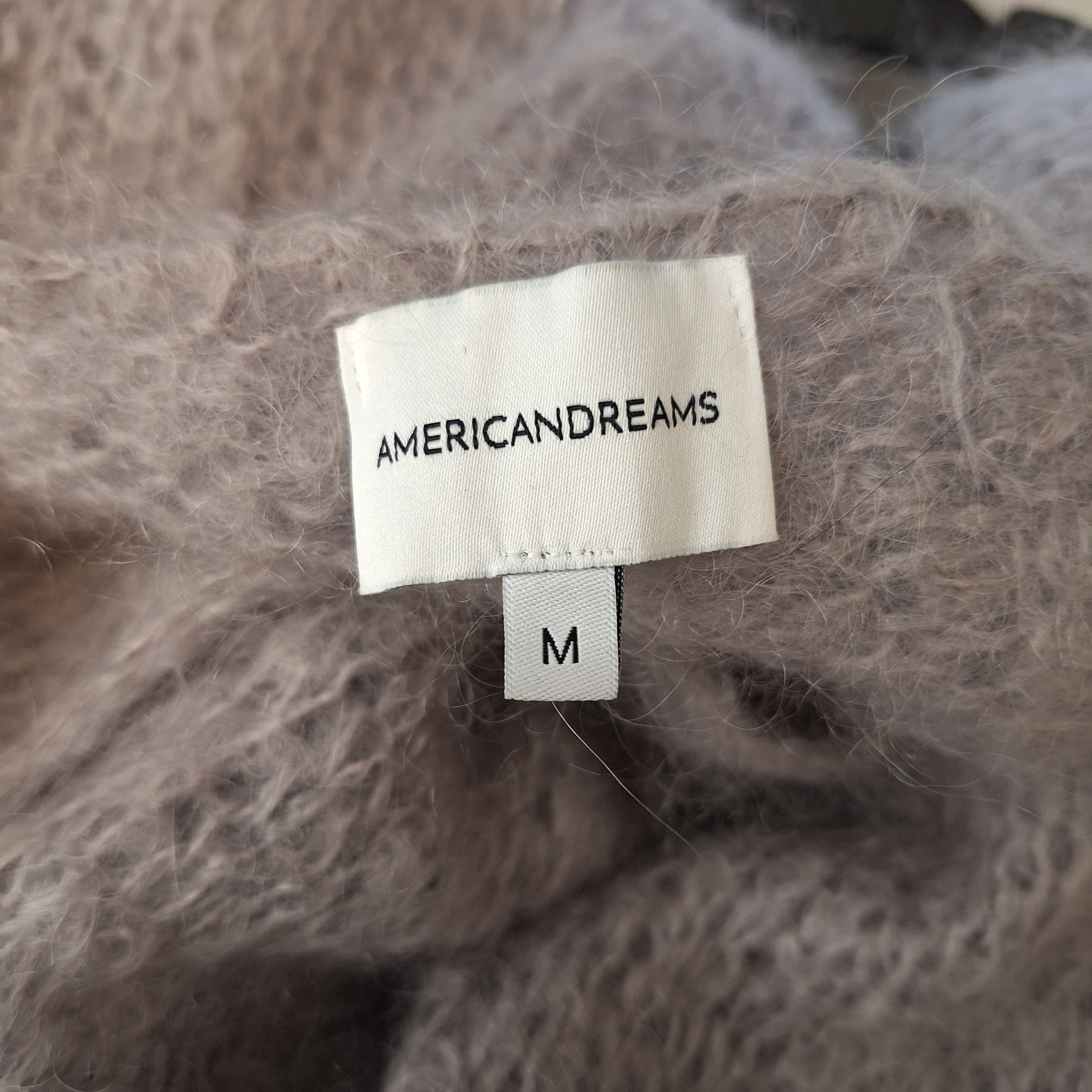 Amaricandreams sweater str. M grå