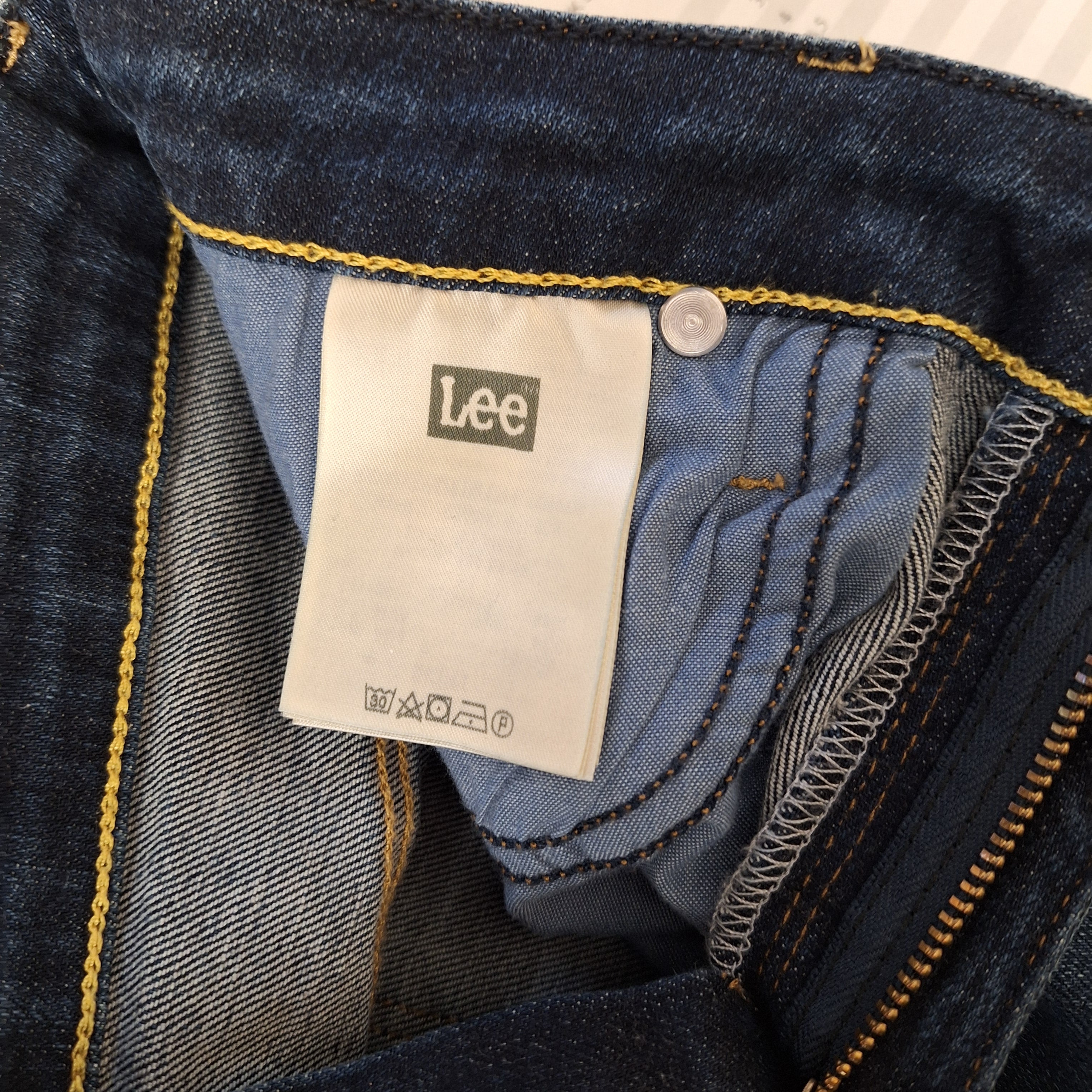 Lee nederdel denim