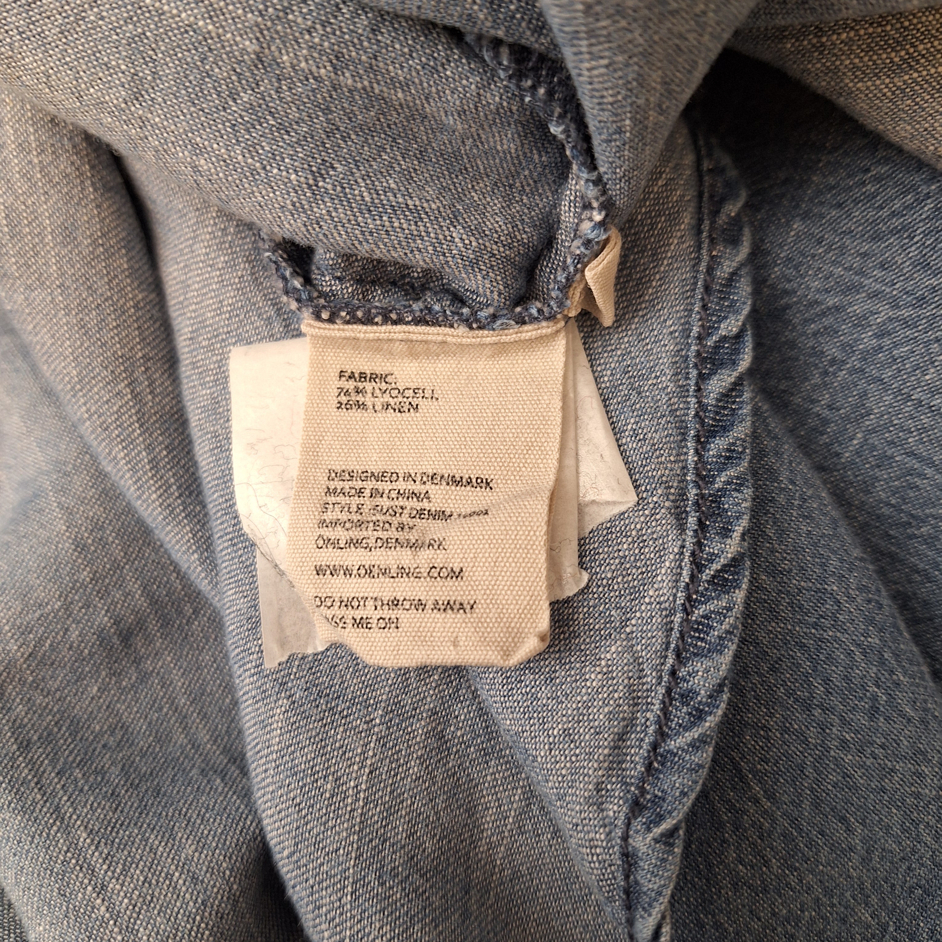 Önling Denim Kjole