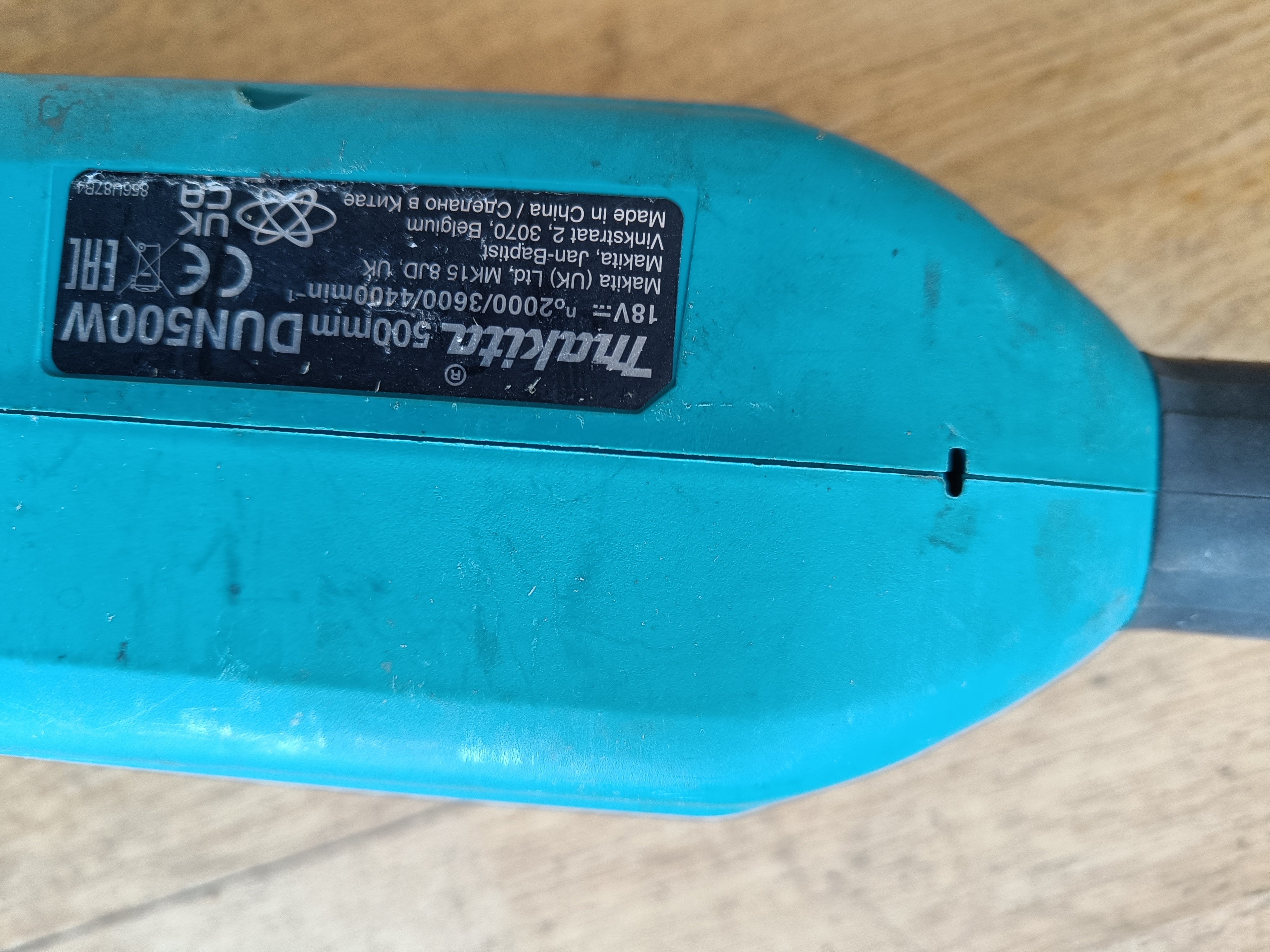 Makita stang hækkeklipper