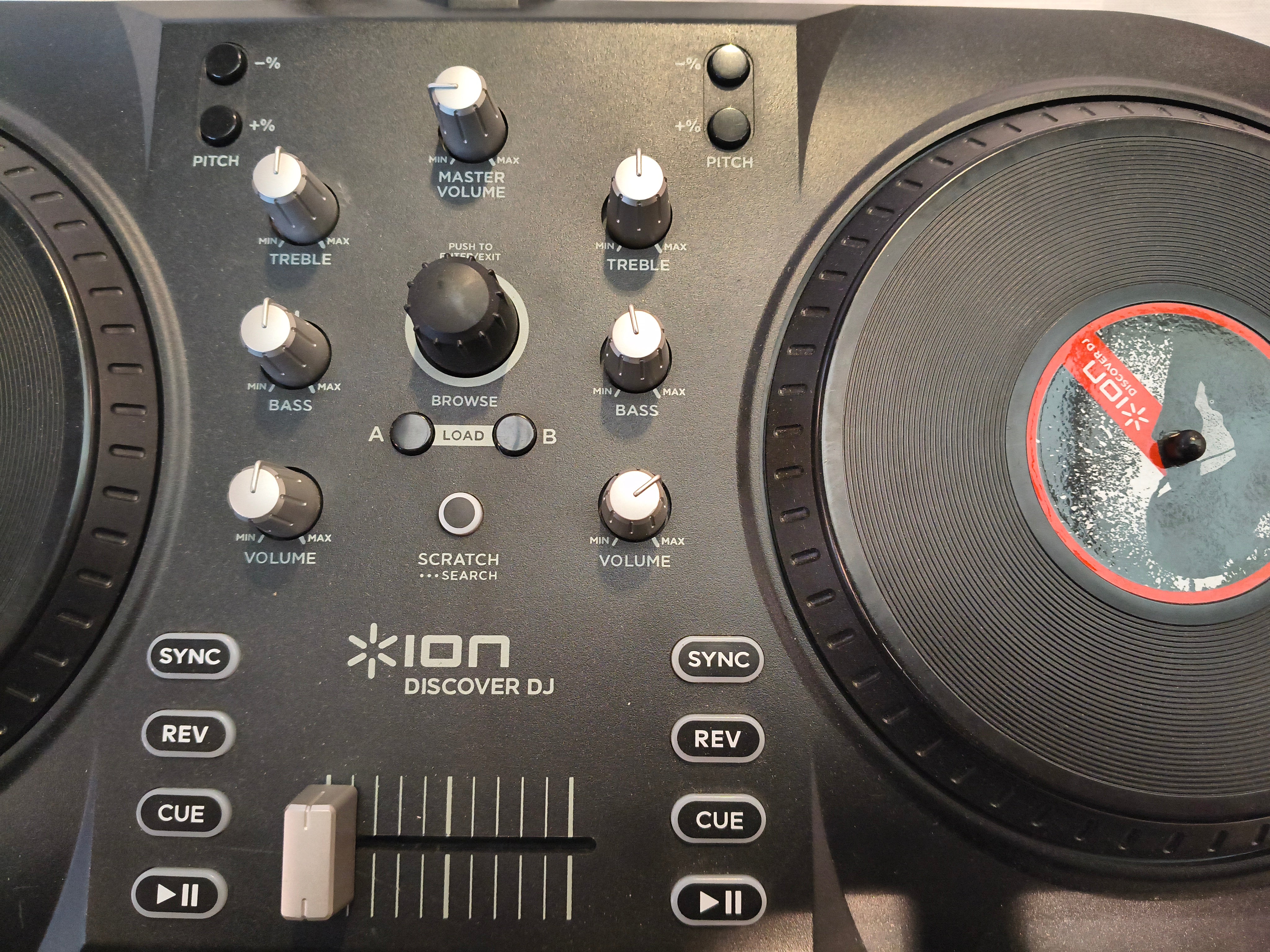 Disk jockey Kontroller