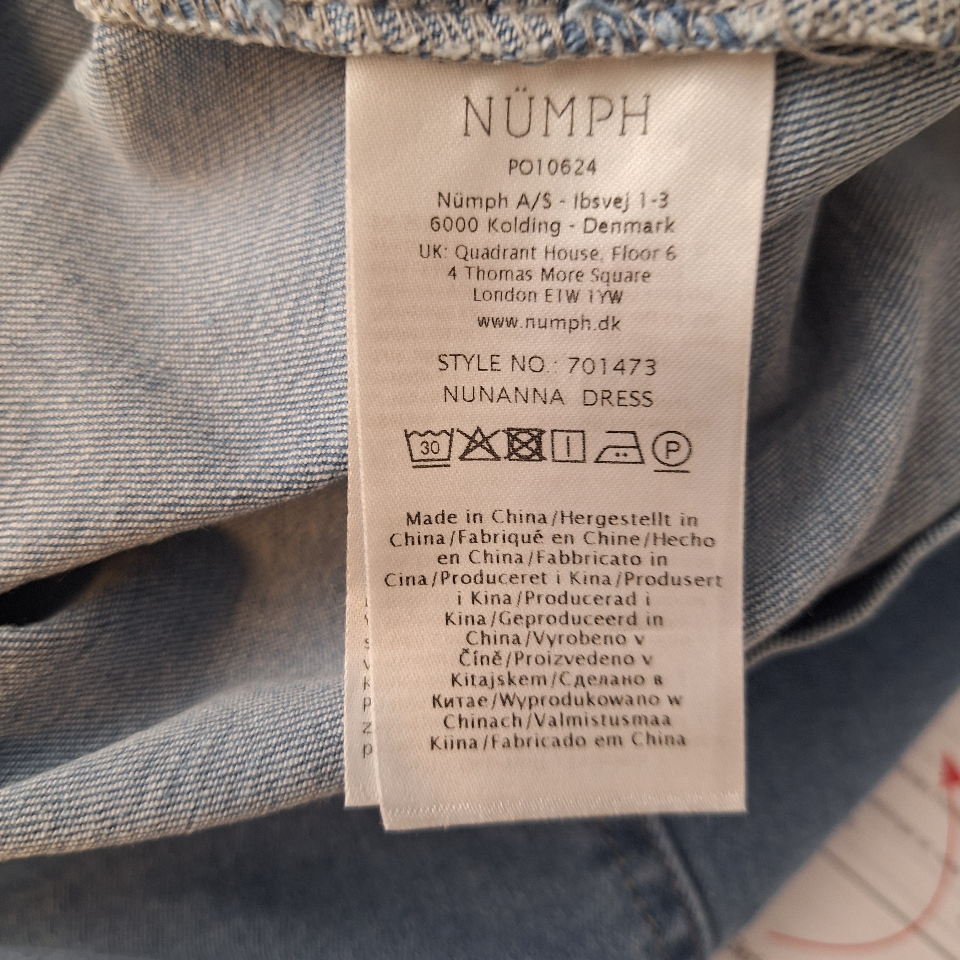 Numph Denim Kjole