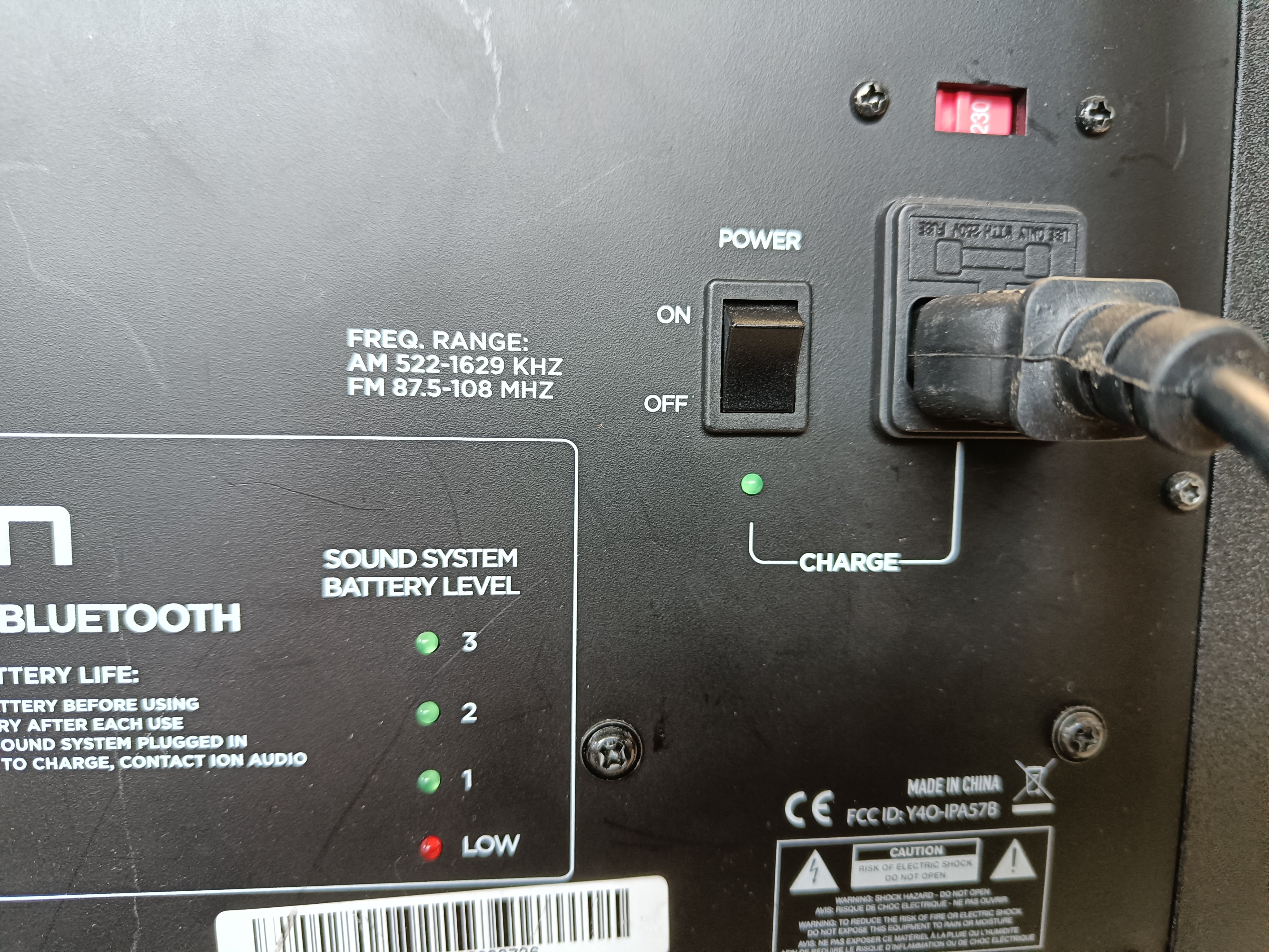 Xion Tailgater bluetooth højtaler