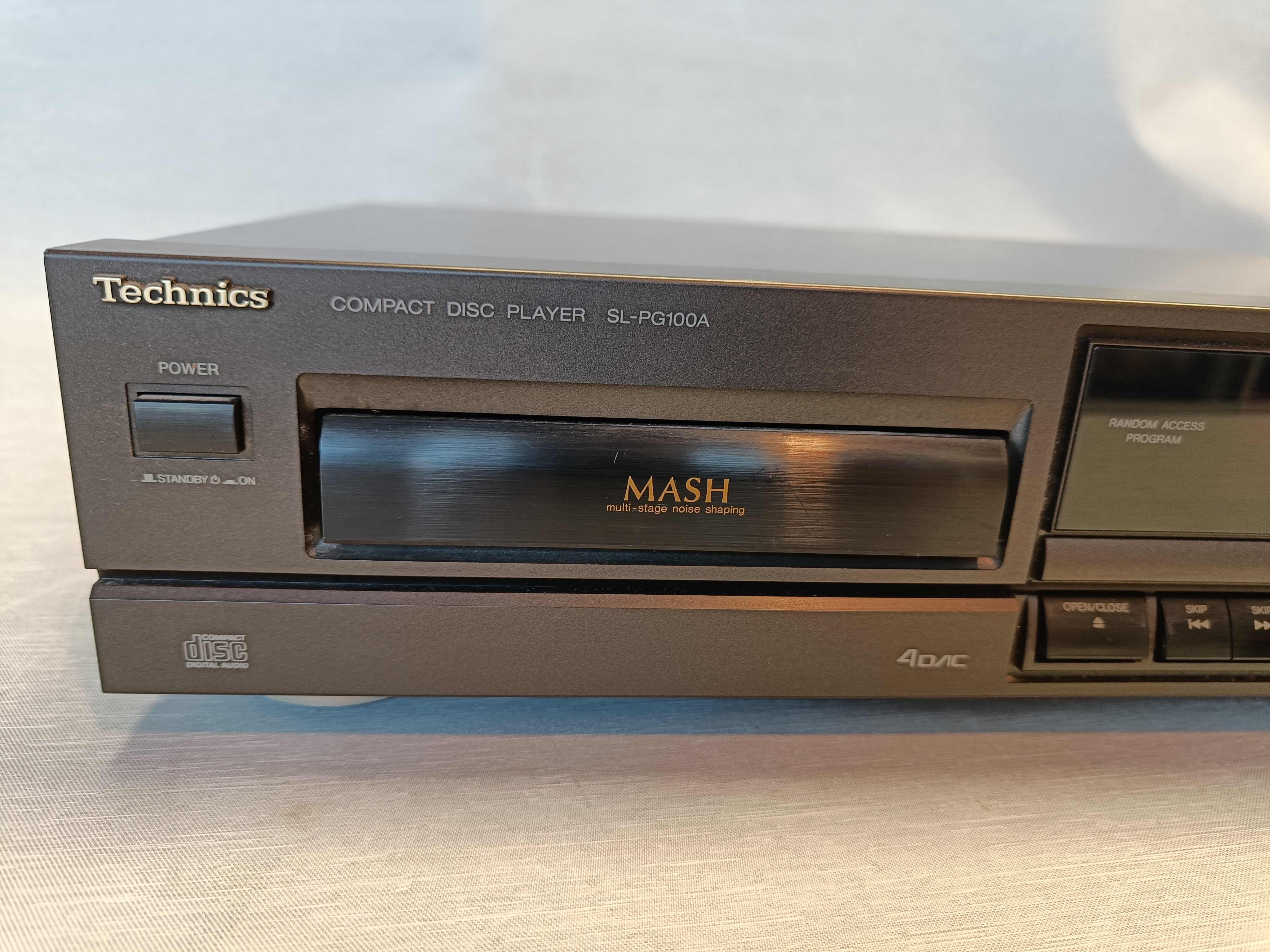 Technics CD player SL-PG100A
