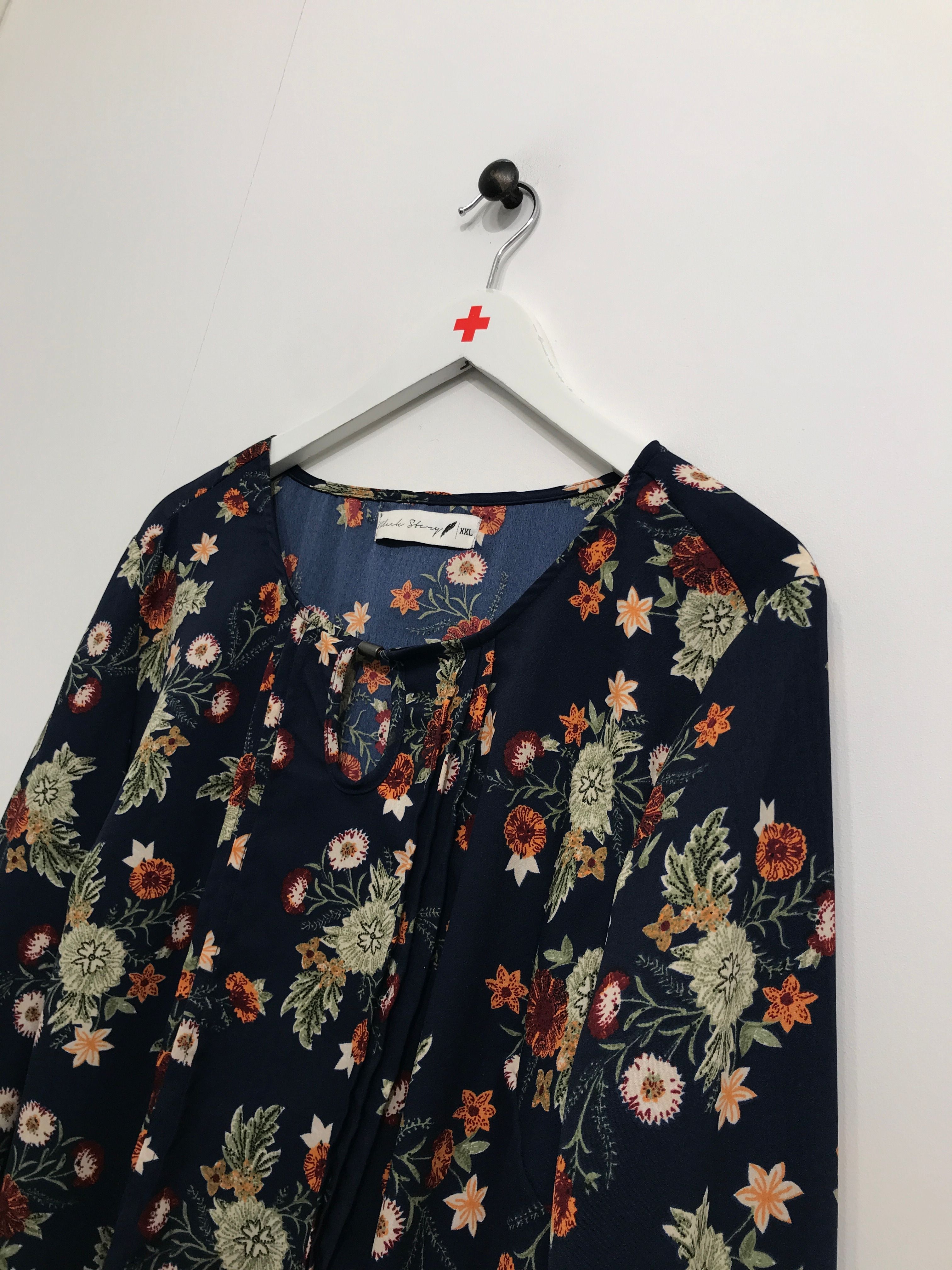 Black Story Bluse